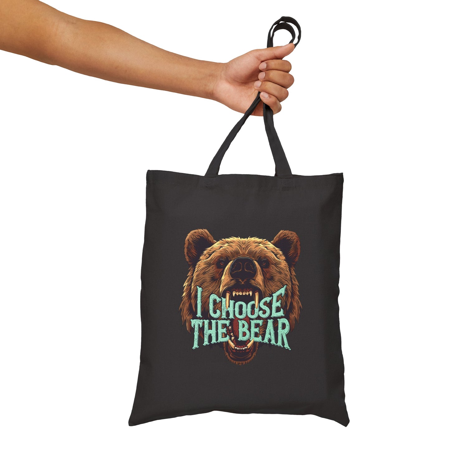 I Choose The Bear Tote Feminist Tote Bag Feminist Gifts Bear Vs Man Smash The Patriarchy Cotton Canvas Tote Bag Bear Tote Womens Rights