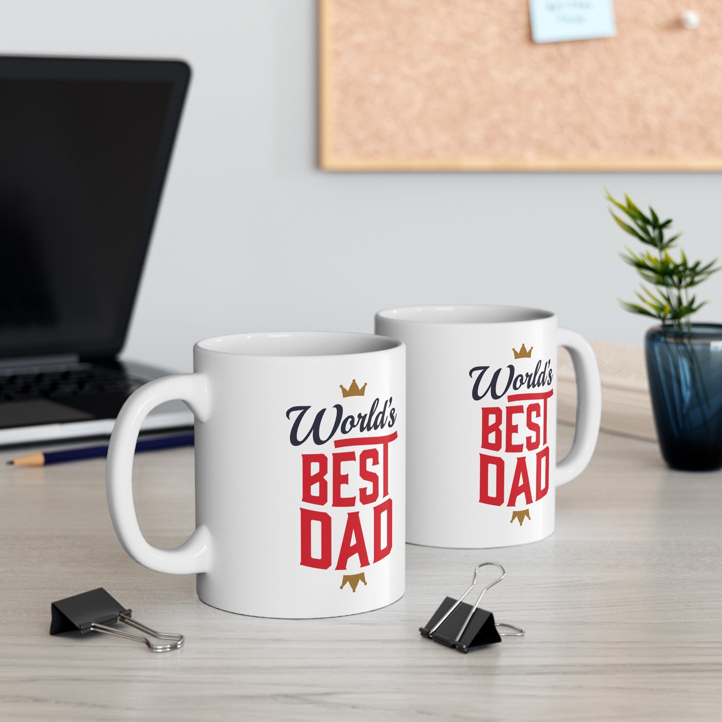 Father's Day Mug Dad Coffee Mug Papa Birthday Gift Fathers Day Tea Mug Mens Coffee Cup Daddy World's Best Dad Mug Gift for Stepdad Mug