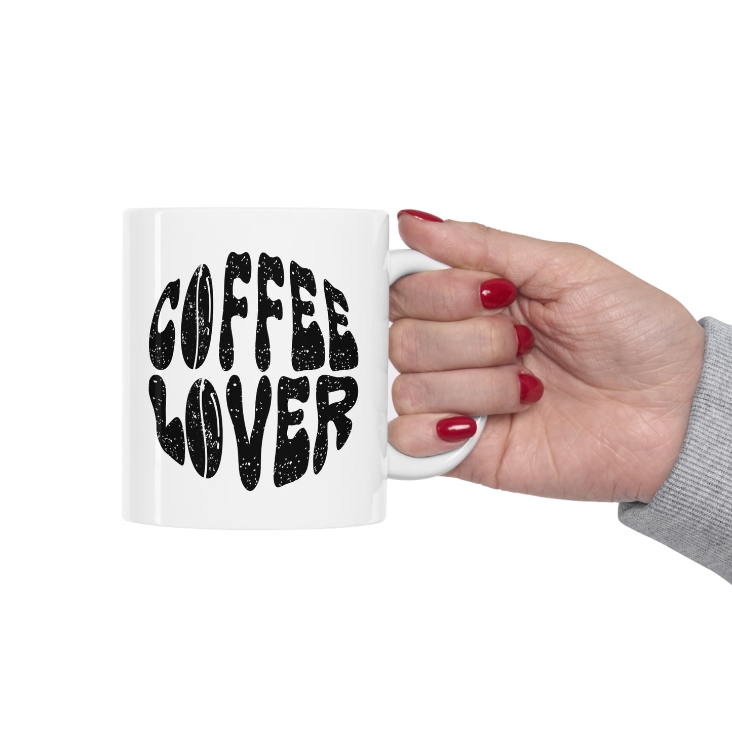 Coffee Lover Mug Graphic Coffee Mugs Coffee Mug Retirement Mug for Dad Retro Coffee Cup Fun Coffee Bean Gift for Coffee Lovers Artist Mug