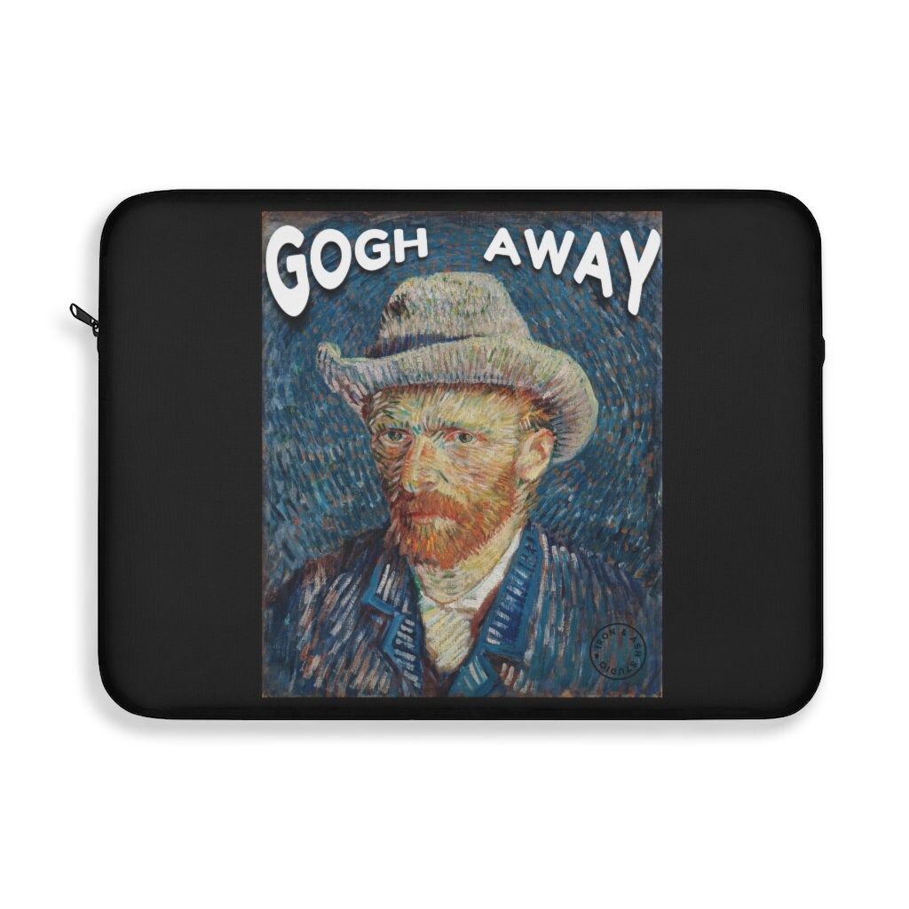Funny Art Nerd Laptop Sleeve, Funny Vincent Van Gogh Laptop Sleeve, Vincent Van Gogh Laptop Case, Art Teacher Gift, Art Nerd Laptop Sleeve