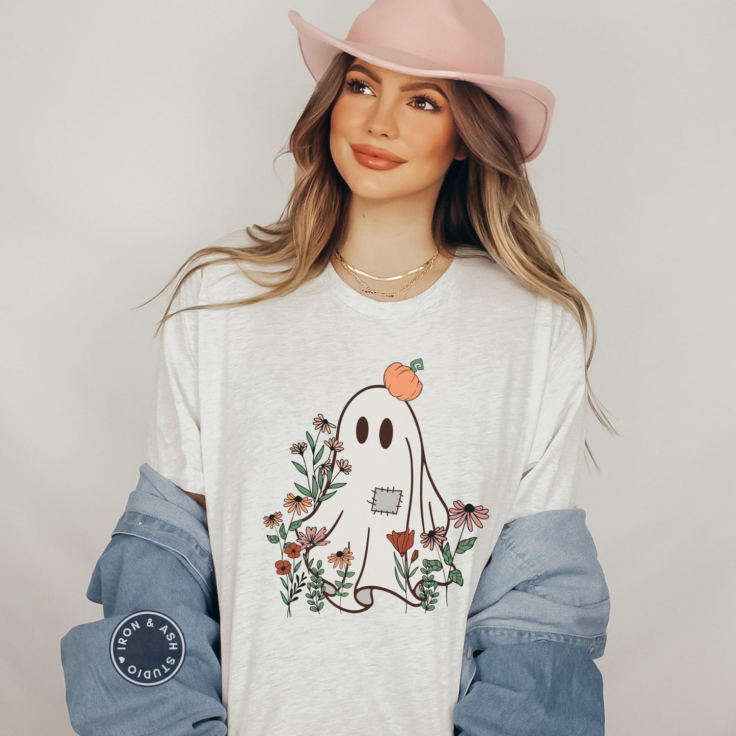 Floral Ghost Shirt, Cute Ghost Shirt, Halloween Ghost, Spooky Mama, Future Ghost, Cute Shirt for Halloween, Spooky Vibes Shirt,Cute Fall Tee