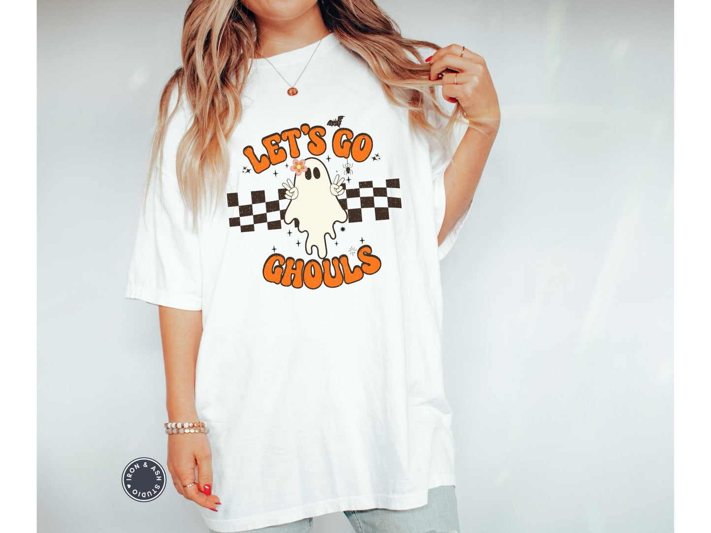 Let's Go Ghouls Shirt, Comfort Color Halloween TShirt, Cute Ghost Shirt, Retro Halloween Tee, Future Ghost, Spooky Season, Funny Halloween
