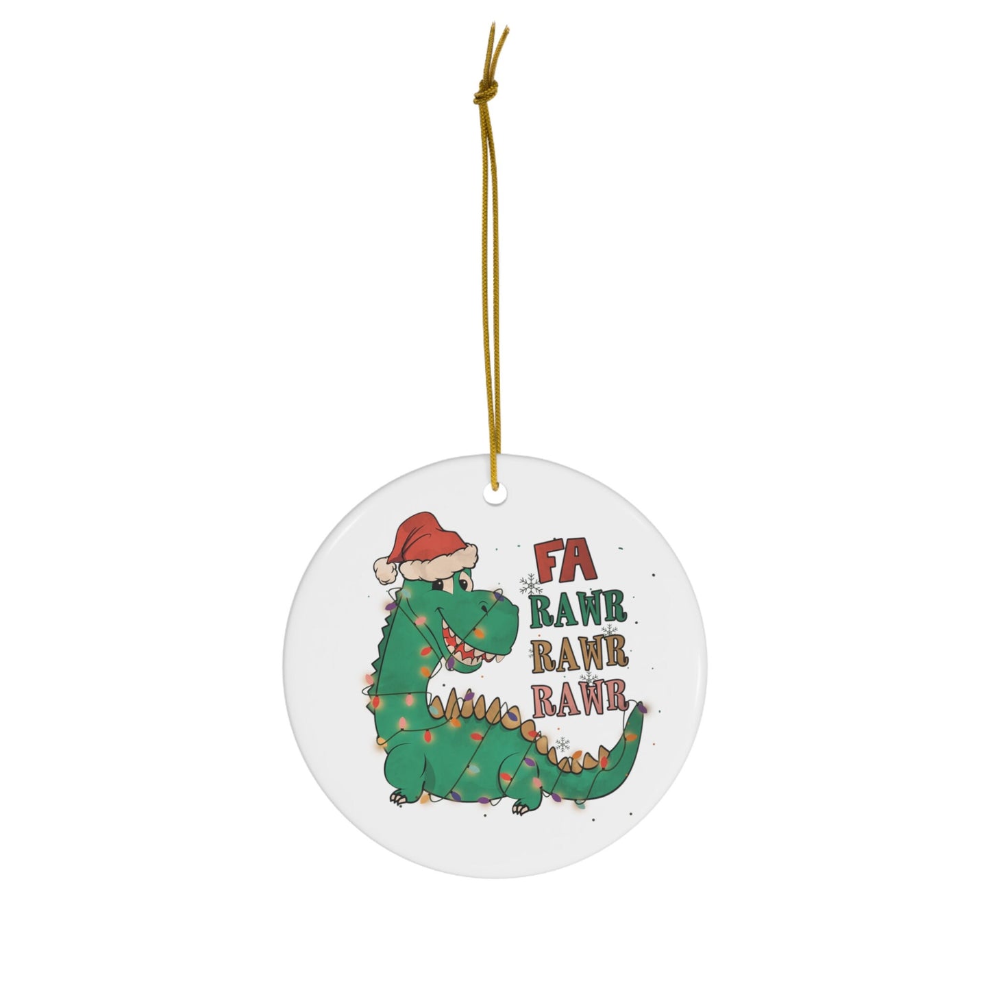 Dinosaur Ornament Dinosaur Christmas Ornament Funny Dino Ornament Fa Rawr Rawr Christmas Decoration Dinosaur Lover Gift Kids Christmas Dino
