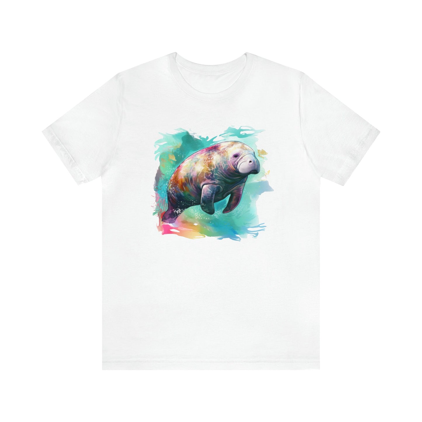 Manatee Shirt Watercolor Manatee TShirt Manatee Gifts Save the Manatee T Shirt Manatee Art Floaty Potato Tee Cute Manatee Lover Tee Shirt