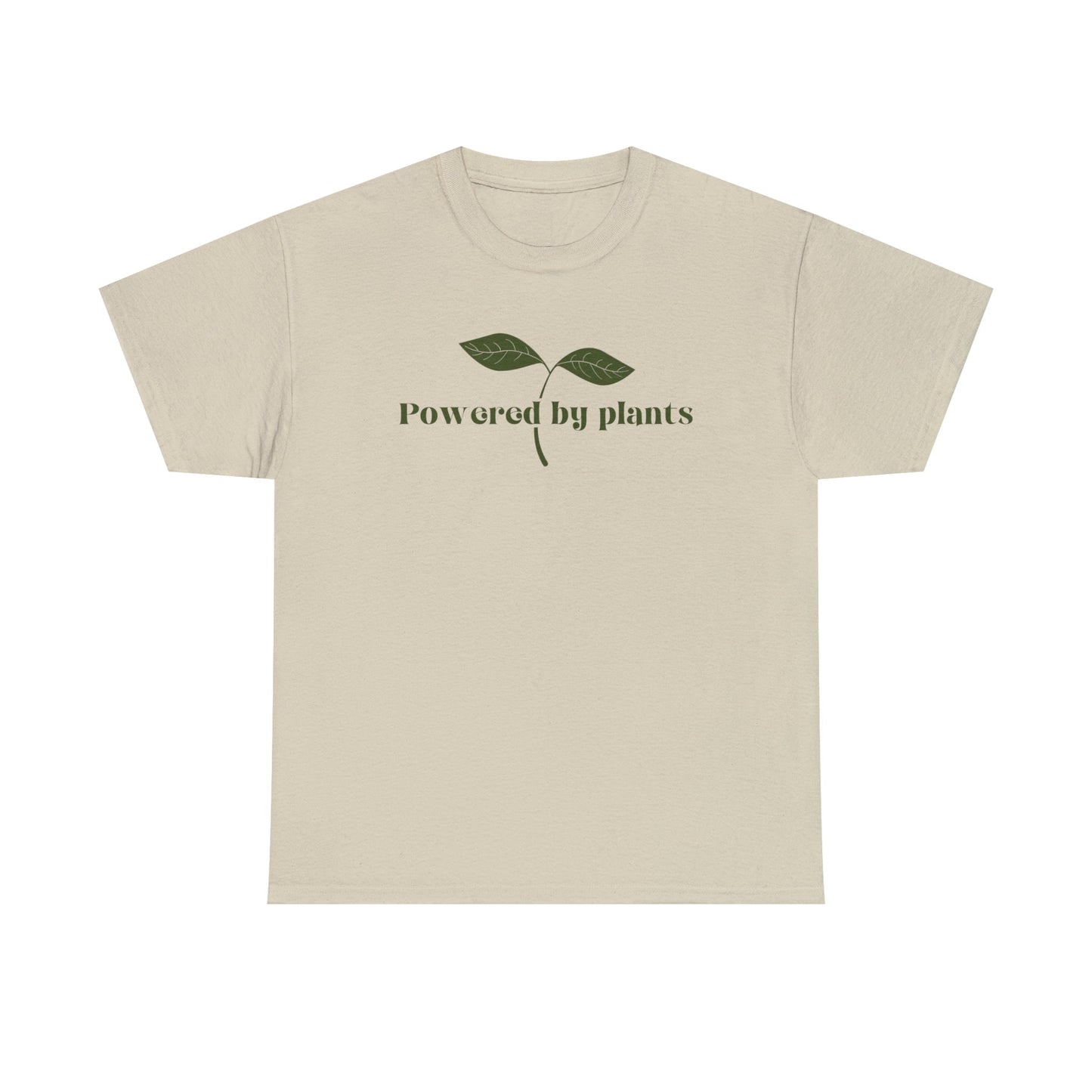 Powered By Plants Shirt Eat More Plants Vegan TShirt Veganism Shirt Herbivore T Shirt Vegetarian T-Shirt Vegan Gift Eat Your Veggies Shirt