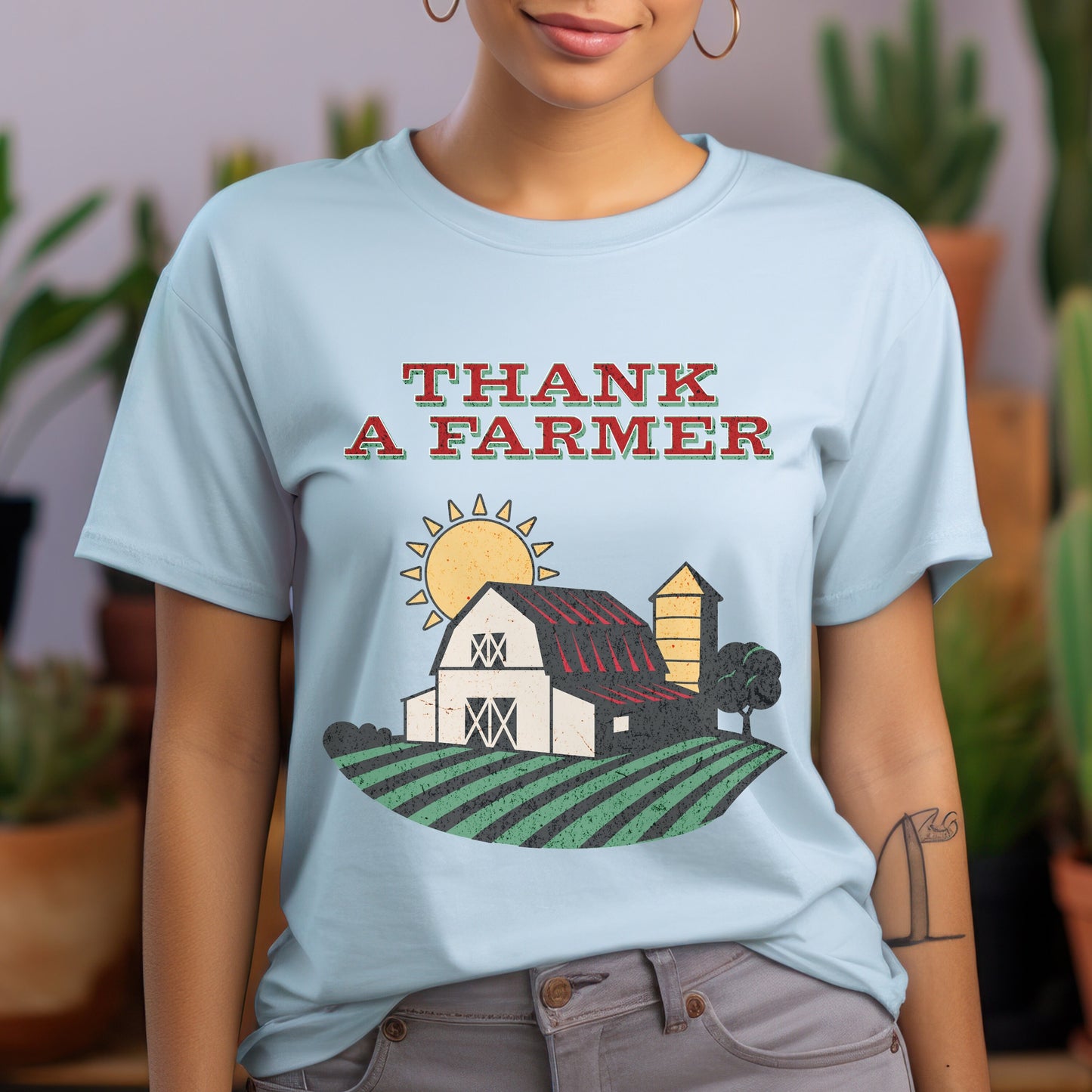 Thank A Farmer Shirt Farmer Wife TShirts Support Local Farmers Tee Eat Local Shirt Agriculture TShirt Farmer Tees Dibs on the Farmer T-Shirt
