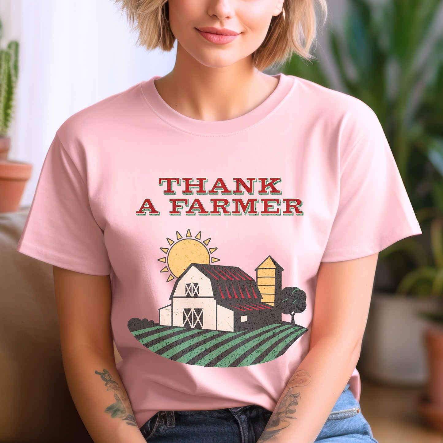 Thank A Farmer Shirt Farmer Wife TShirts Support Local Farmers Tee Eat Local Shirt Agriculture TShirt Farmer Tees Dibs on the Farmer T-Shirt