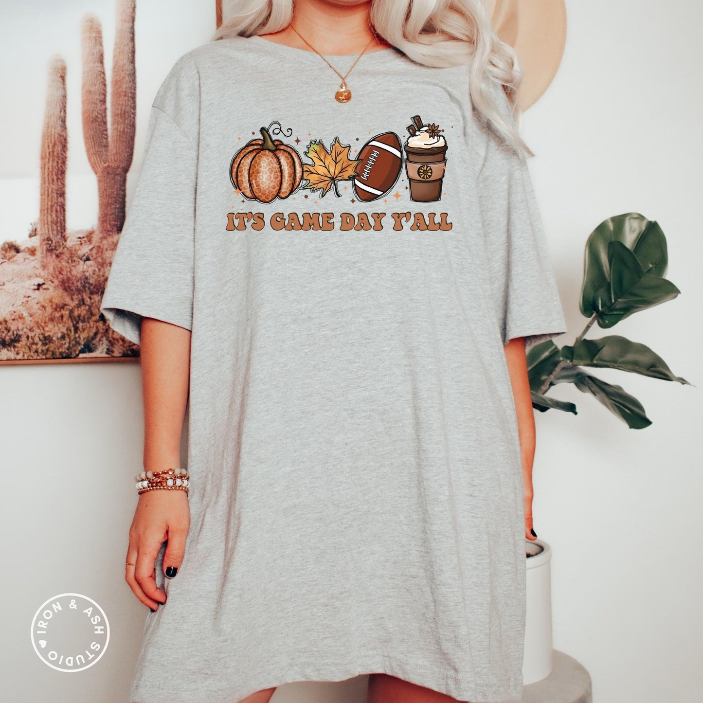 Retro Game Day Football Shirt Game Day Vibes Friday Night Lights Tee Womens Football Tailgate Clothes Tailgate Party Fall Crewneck Tshirt