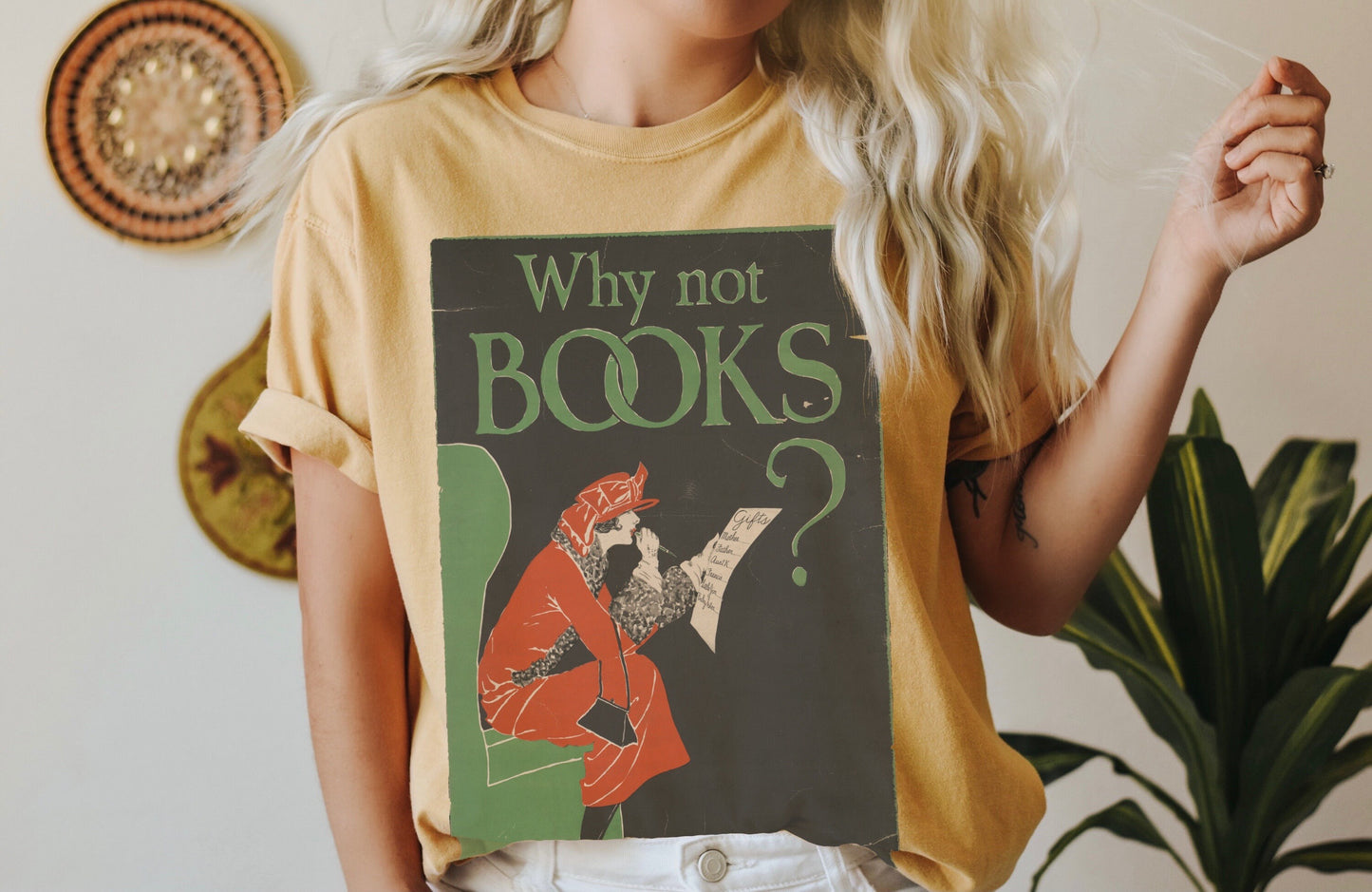 Cottagecore Clothing Vintage Library Poster Shirt Book Lover Gift for Bookworms Dark Academia Indie Clothes Gift for Librarian Book Nerd Tee