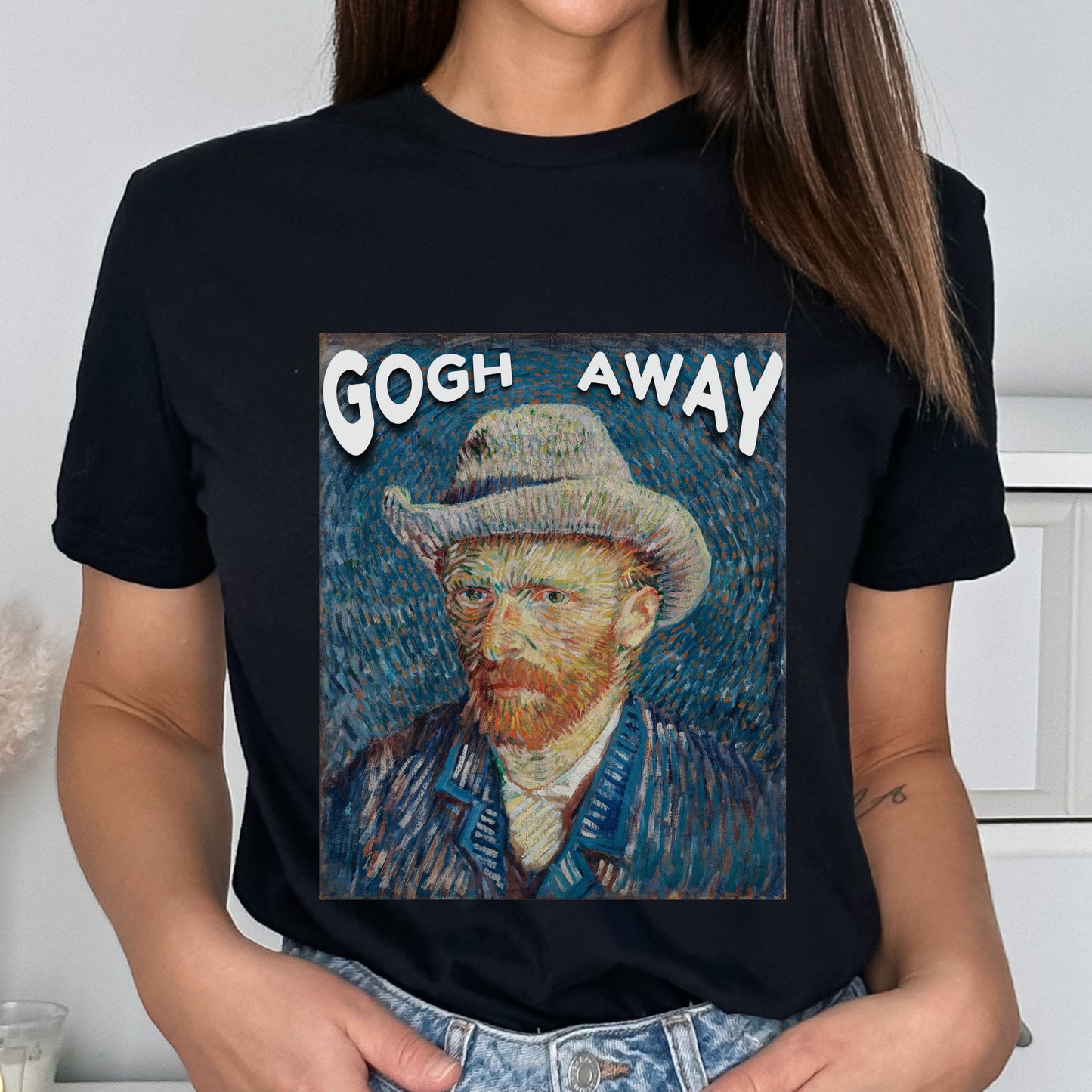 Van Gogh Sweatshirt Van Gogh Shirt Vincent Van Gogh Shirt Funny Artist Gift Gogh For It Art Teacher Sweatshirt Funny Introvert Shirt Art Tee