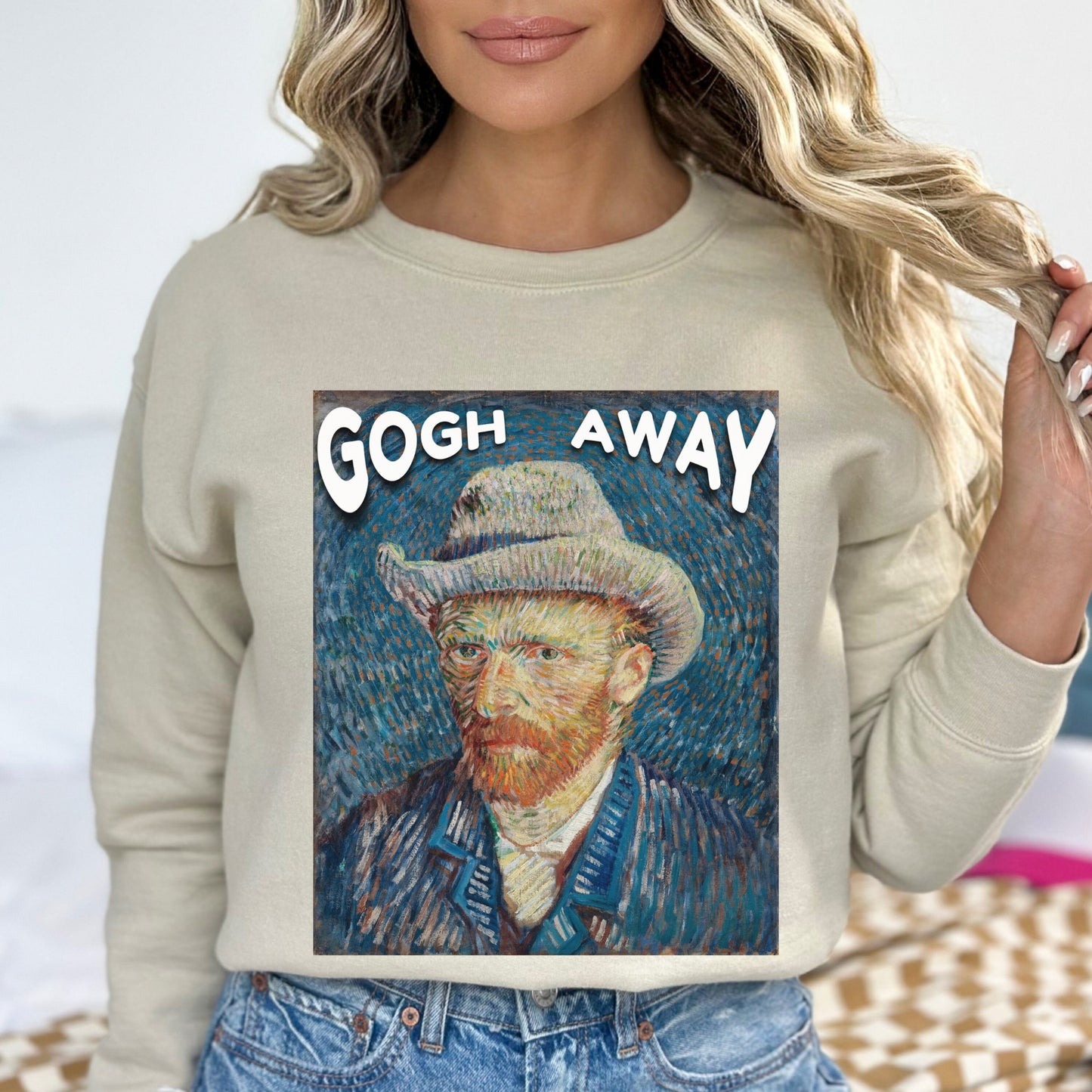 Van Gogh Sweatshirt Van Gogh Shirt Vincent Van Gogh Shirt Funny Artist Gift Gogh For It Art Teacher Sweatshirt Funny Introvert Shirt Art Tee
