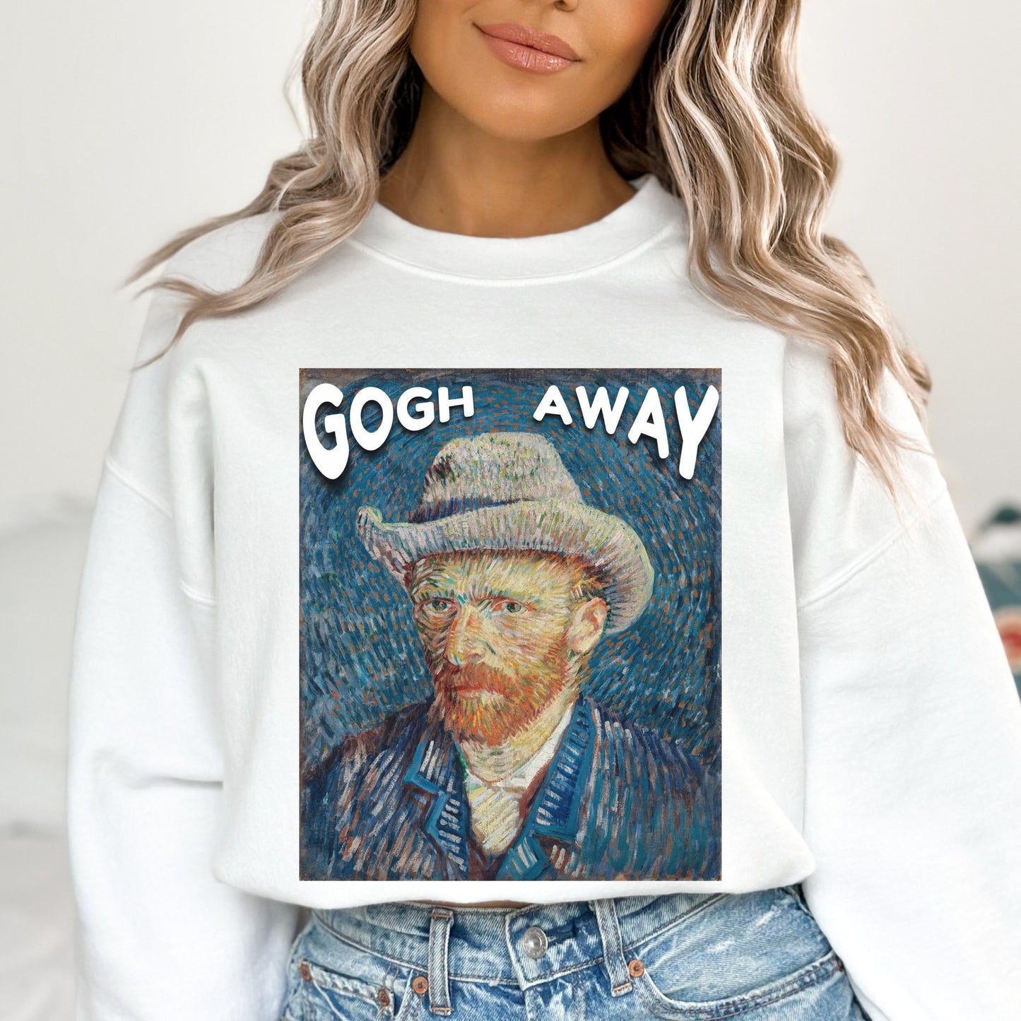 Van Gogh Sweatshirt Van Gogh Shirt Vincent Van Gogh Shirt Funny Artist Gift Gogh For It Art Teacher Sweatshirt Funny Introvert Shirt Art Tee