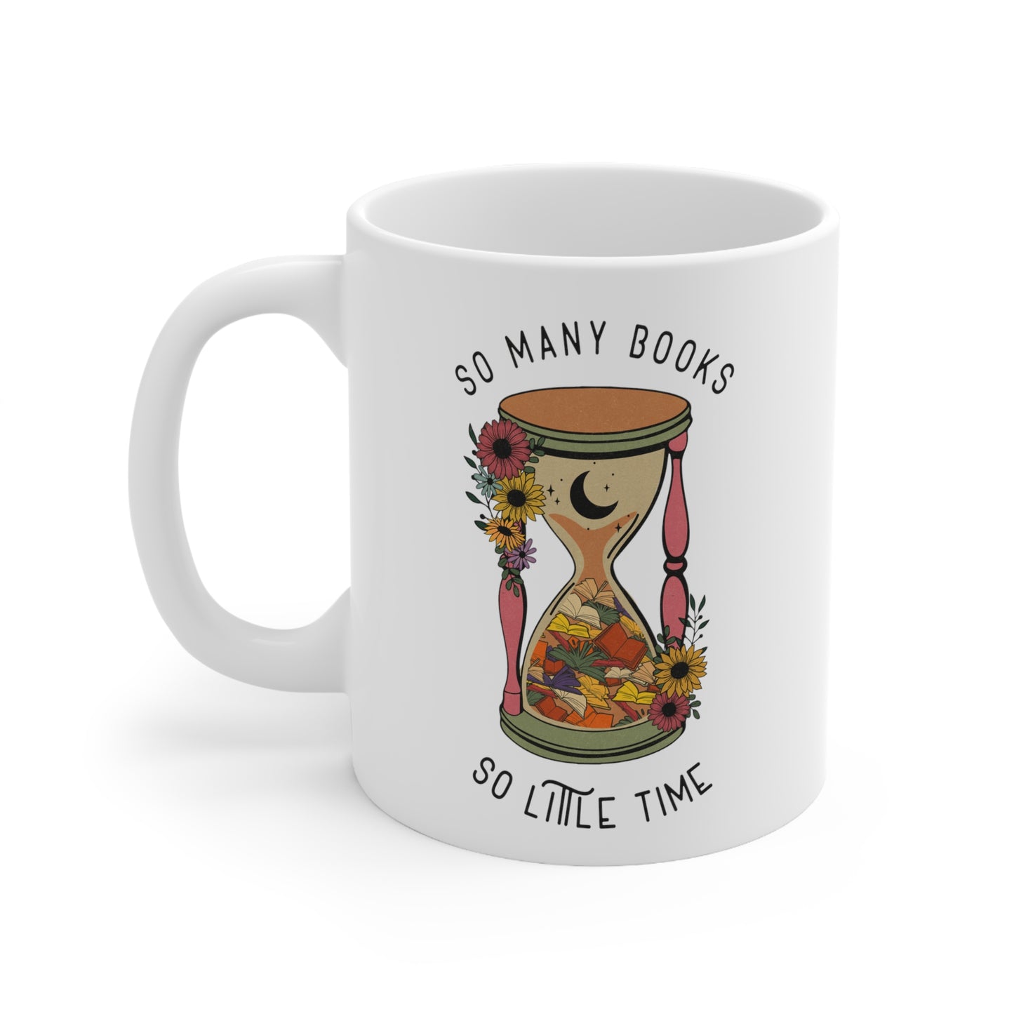 Cottagecore Book Lover Mug Gift for Librarian Reader Tea Cup Books and Coffee Mug Book Lover Gift Librarian Mug Book Club Gift for Reader