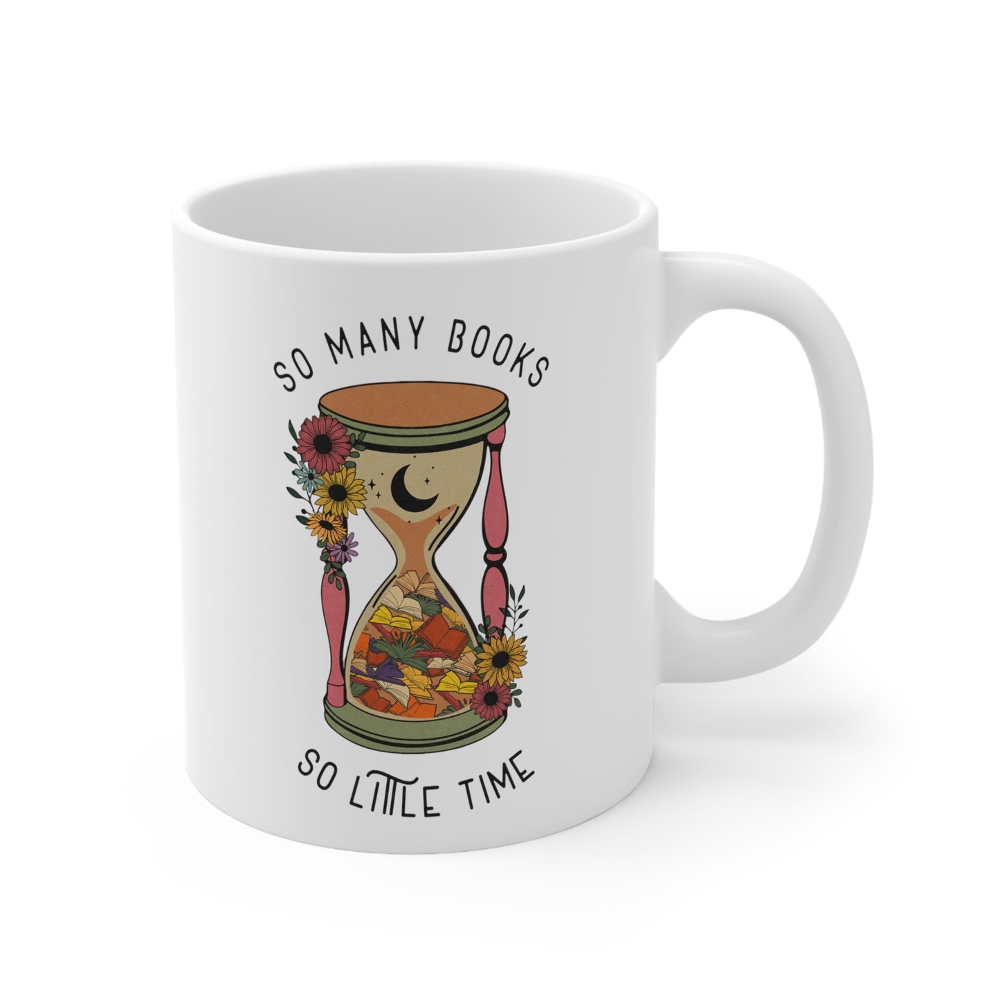 Cottagecore Book Lover Mug Gift for Librarian Reader Tea Cup Books and Coffee Mug Book Lover Gift Librarian Mug Book Club Gift for Reader