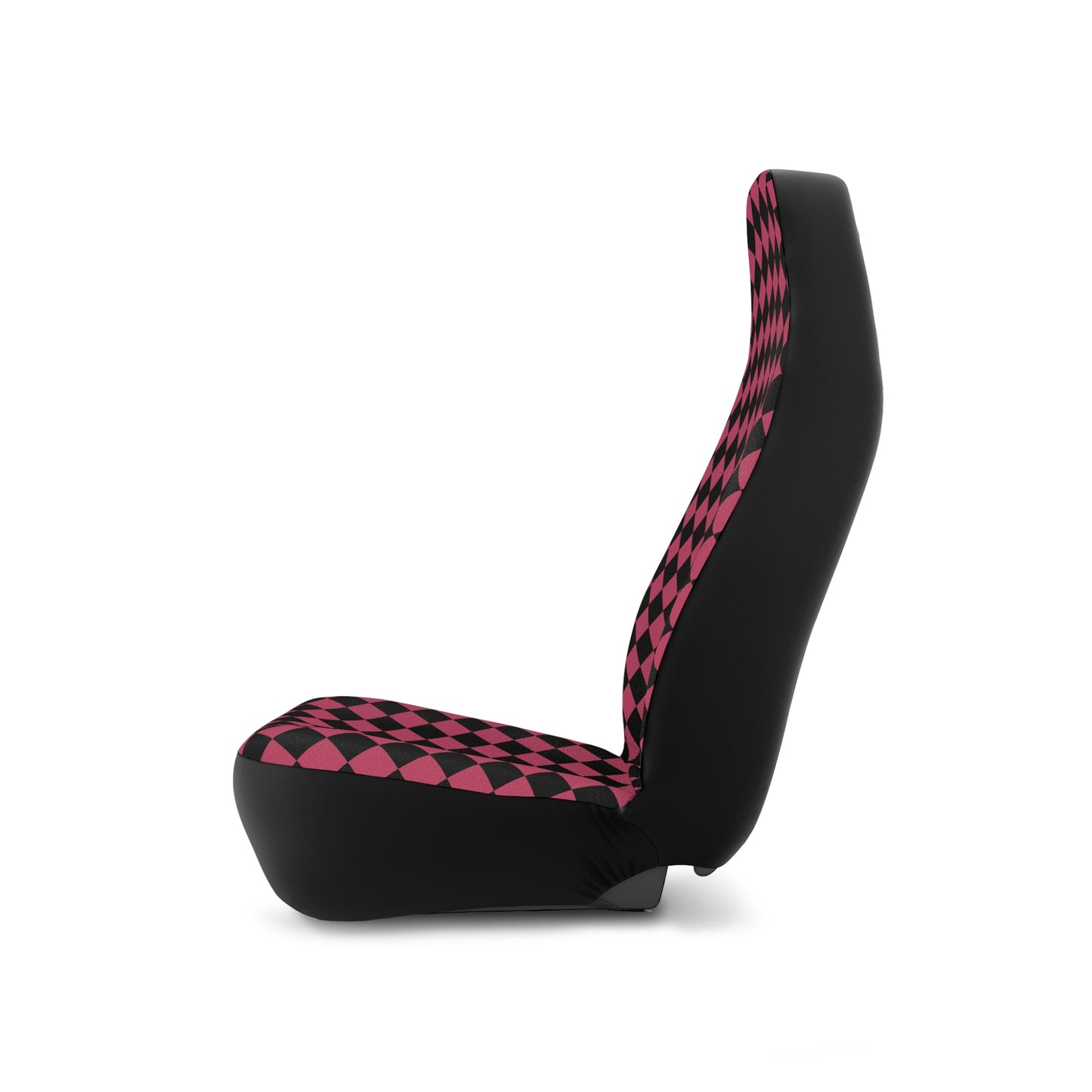 Retro Seat Covers Pink Checkerboard Car Seat Covers Retro Car Seat Covers Accessories Plaid Car Seat Cover Boho Seat Covers Hot Pink Vehicle