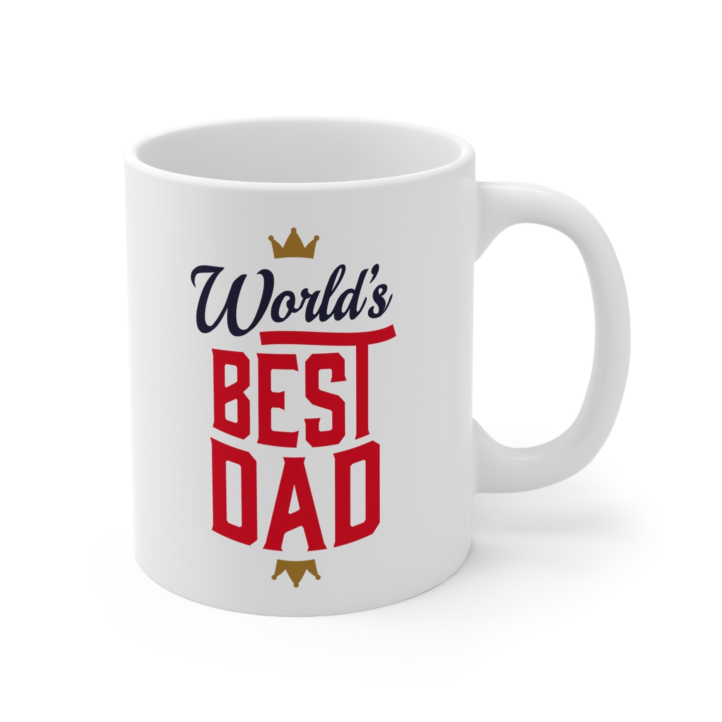 Father's Day Mug Dad Coffee Mug Papa Birthday Gift Fathers Day Tea Mug Mens Coffee Cup Daddy World's Best Dad Mug Gift for Stepdad Mug