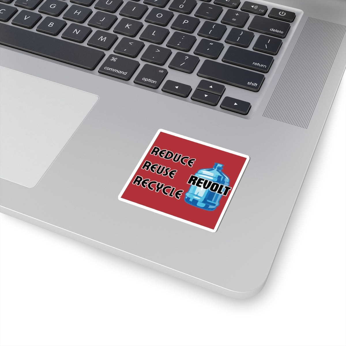 Water Jug Sticker Reduce Reuse Revolt Jug of Justice Sticker Kiss-Cut Stickers First Amendment Sticker Fight Fascism Humboldt Protest
