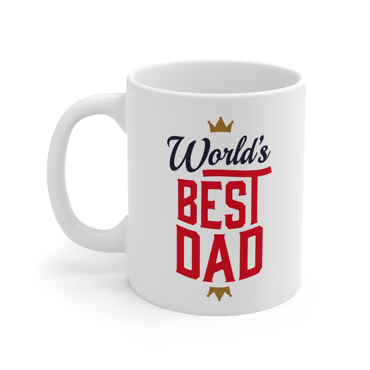 Father's Day Mug Dad Coffee Mug Papa Birthday Gift Fathers Day Tea Mug Mens Coffee Cup Daddy World's Best Dad Mug Gift for Stepdad Mug