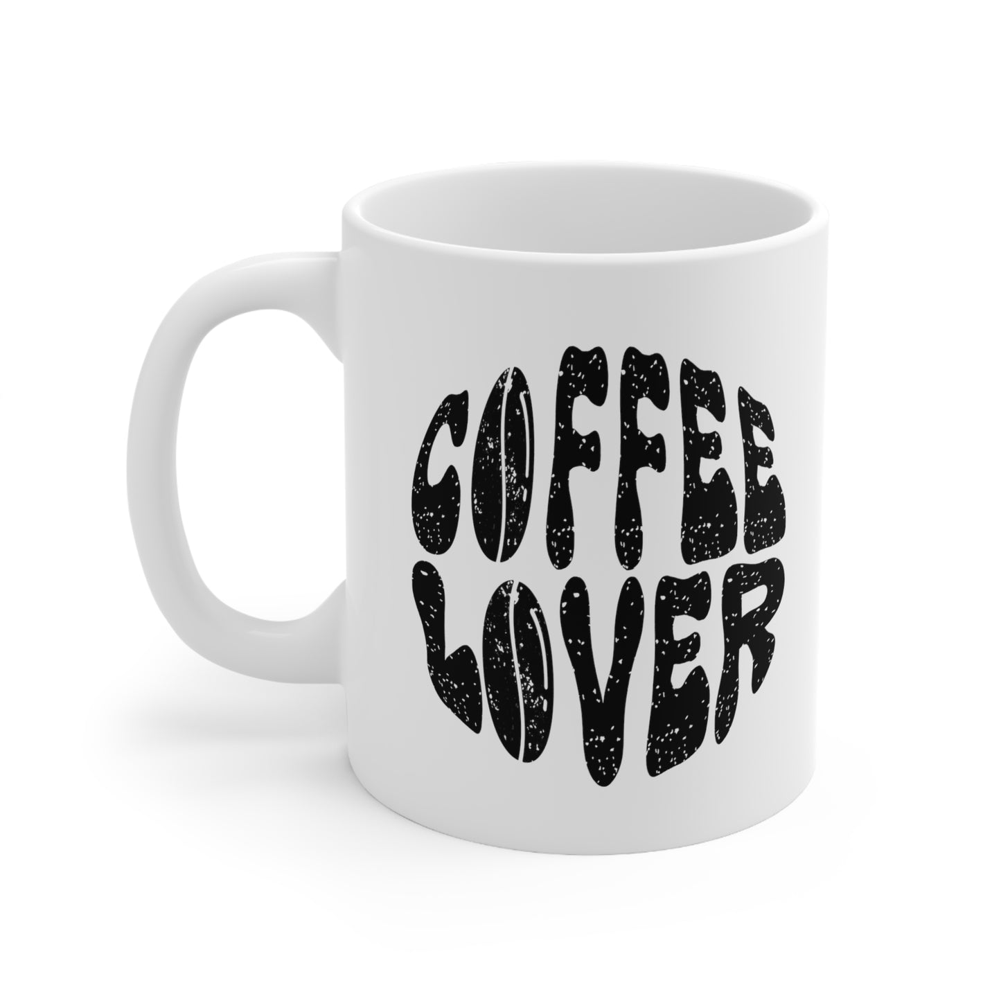 Coffee Lover Mug Graphic Coffee Mugs Coffee Mug Retirement Mug for Dad Retro Coffee Cup Fun Coffee Bean Gift for Coffee Lovers Artist Mug