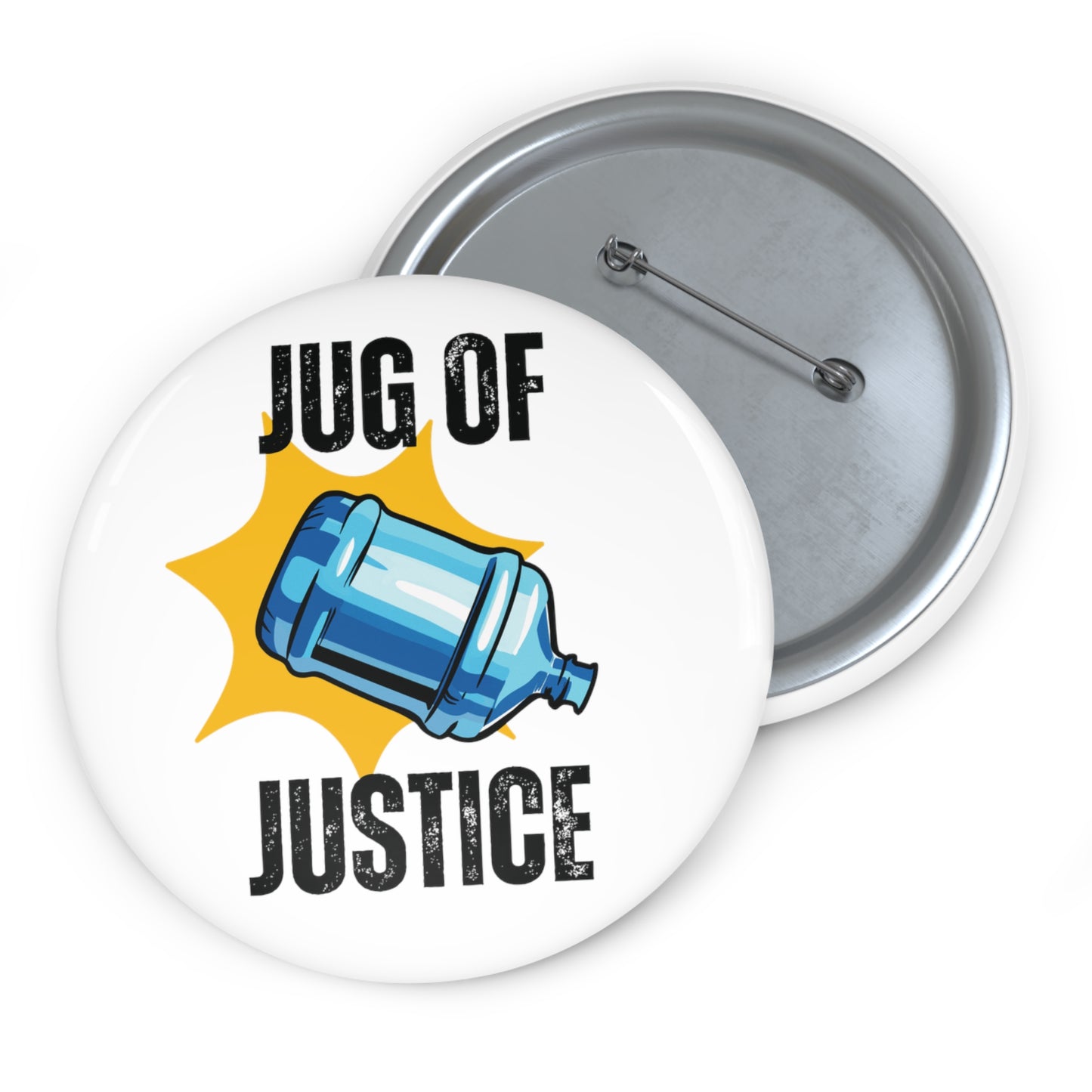 Jug of Justice Pin Button Bonks of Justice Antifascism Pin Fight Fascism Button Protest Button Freedom Pin Fight Injustices Bonk the Police