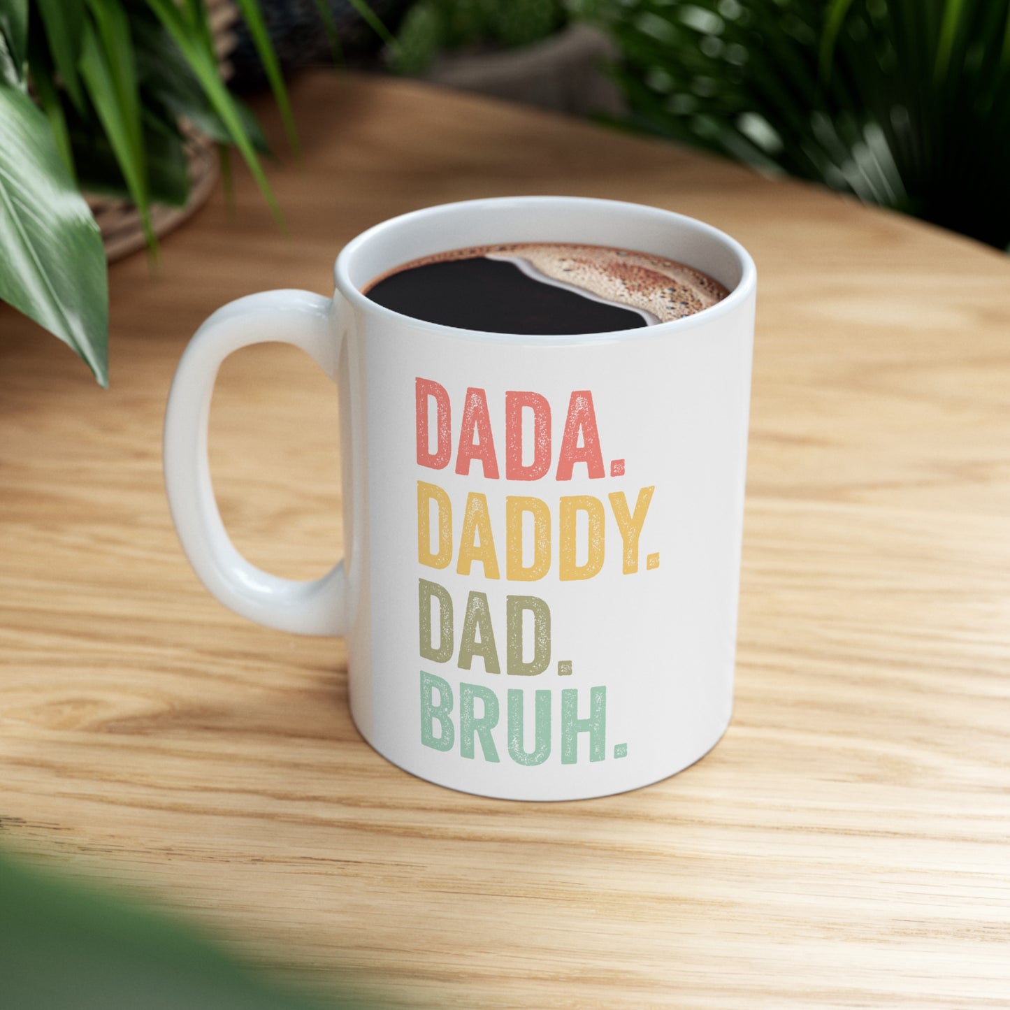 Dada Daddy Dad Bruh Mug, Funny Dad mug, Father's Day Mug 2022, Dad Of Boys Mug, Sarcastic Dad Mug, Bruh Mug, Dad Joke Coffee Mug