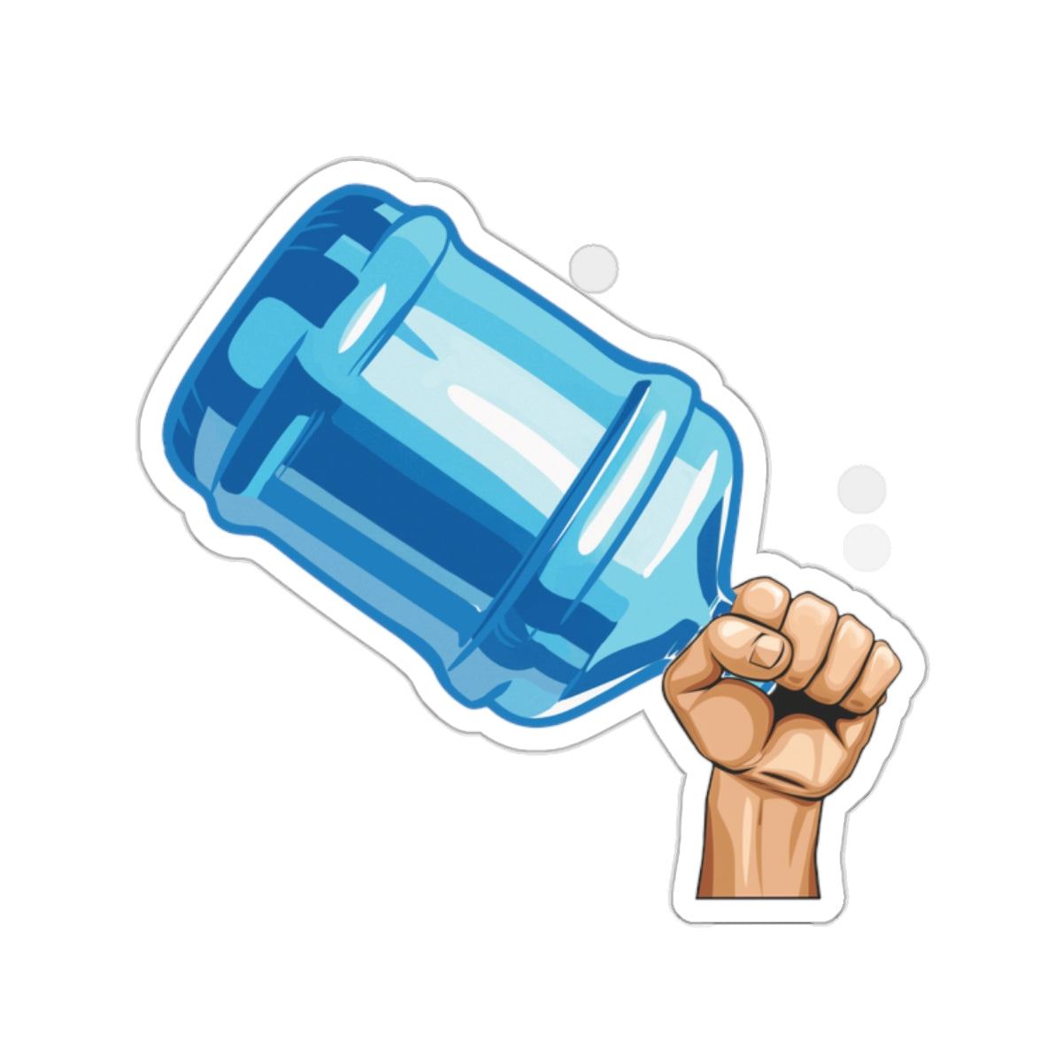 Water Jug Sticker Bonks of Justice Social Activism Sticker Jug of Justice Sticker Sticker Protest Sticker This Machine Bonks Fascists Trending