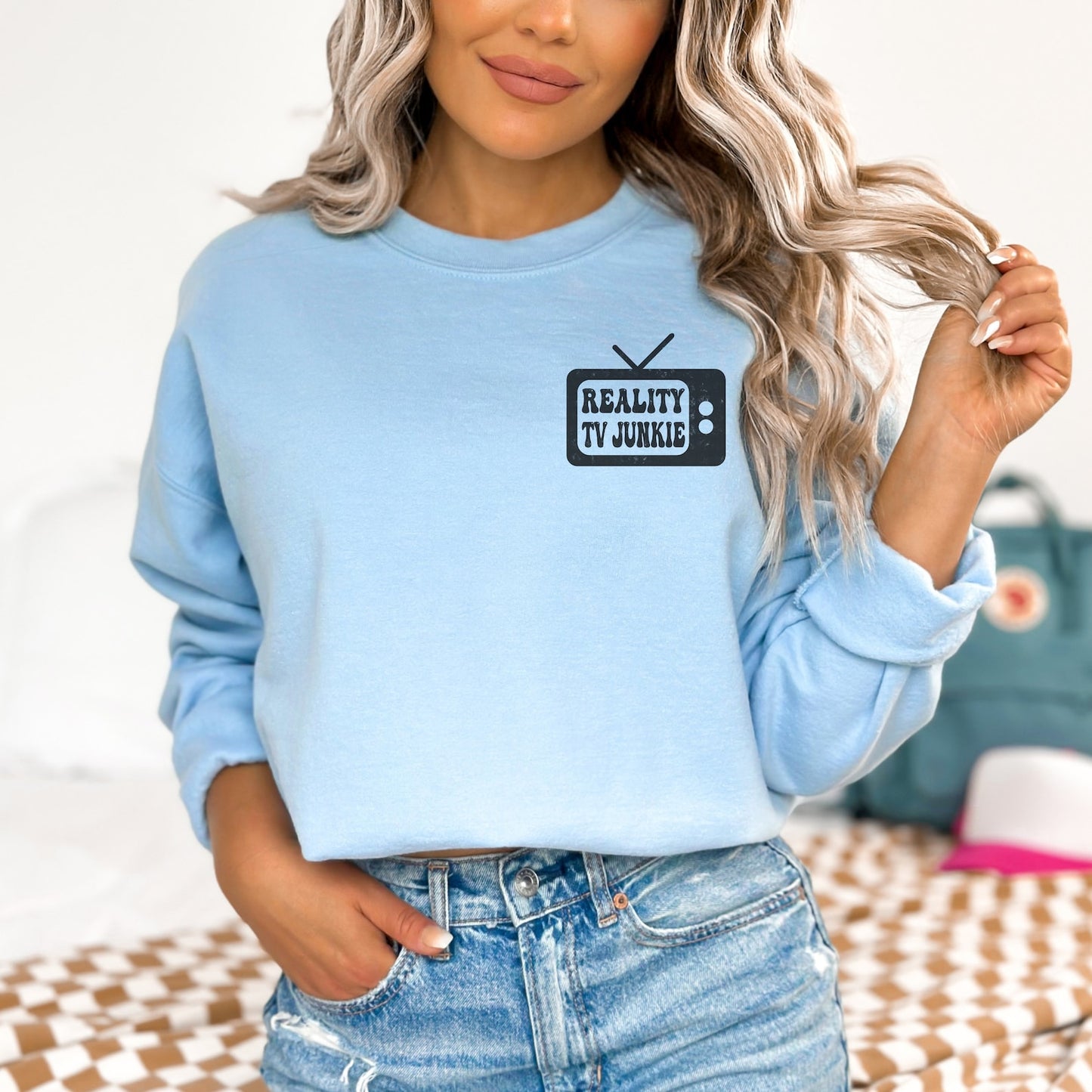 Reality TV Sweatshirt, Reality TV Gifts, Introvert Sweater, TV Show Shirt, Tv Lover Sweatshirt, Tv Show Gifts, Couch Potato Sweat, Tv Show