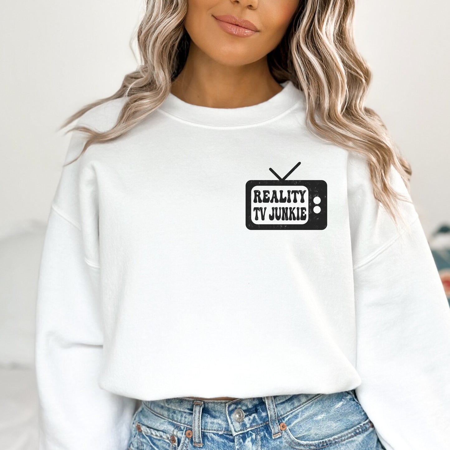 Reality TV Sweatshirt, Reality TV Gifts, Introvert Sweater, TV Show Shirt, Tv Lover Sweatshirt, Tv Show Gifts, Couch Potato Sweat, Tv Show