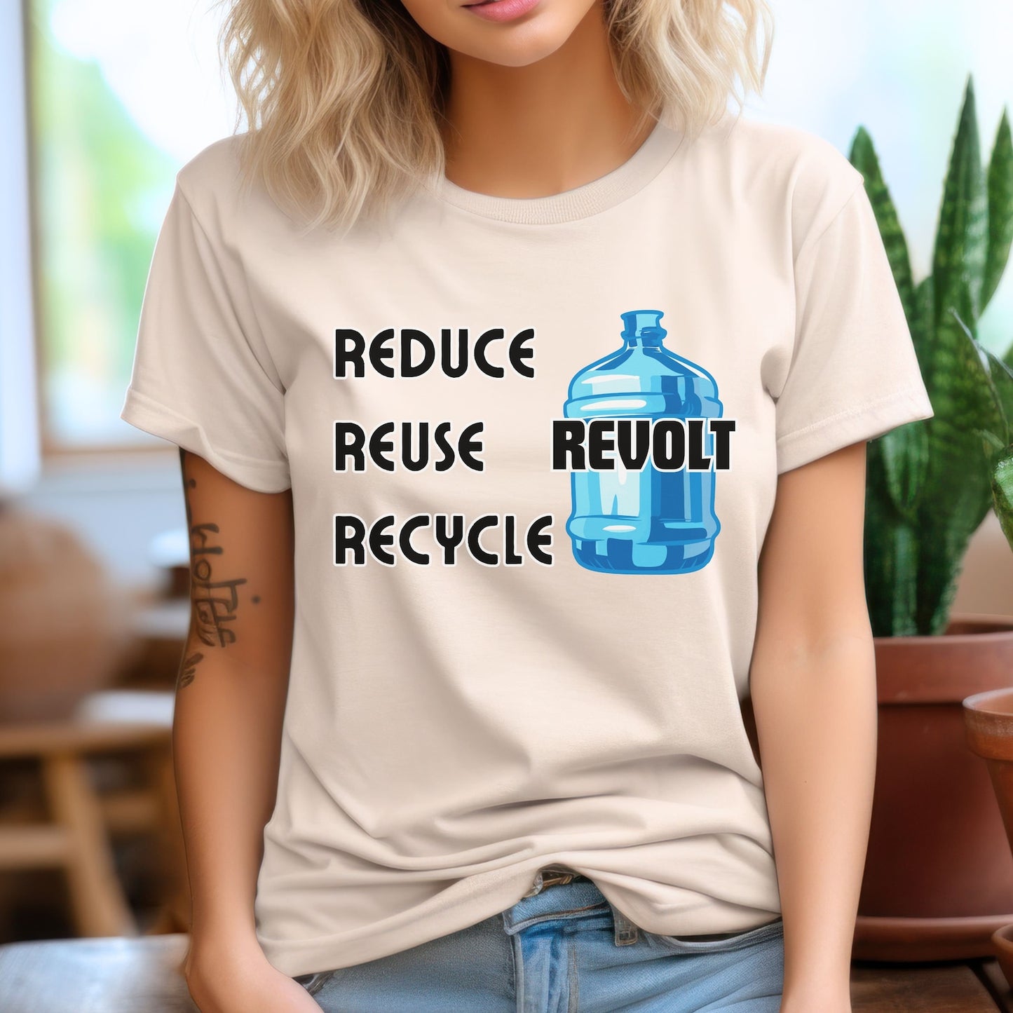 Reduce Reuse Recycle Revolt Shirt Jug of Justice TShirt Protest Tee Freedom Bonks TShirt Bonk the Police Fight Fascism Shirt Humbolt Protest