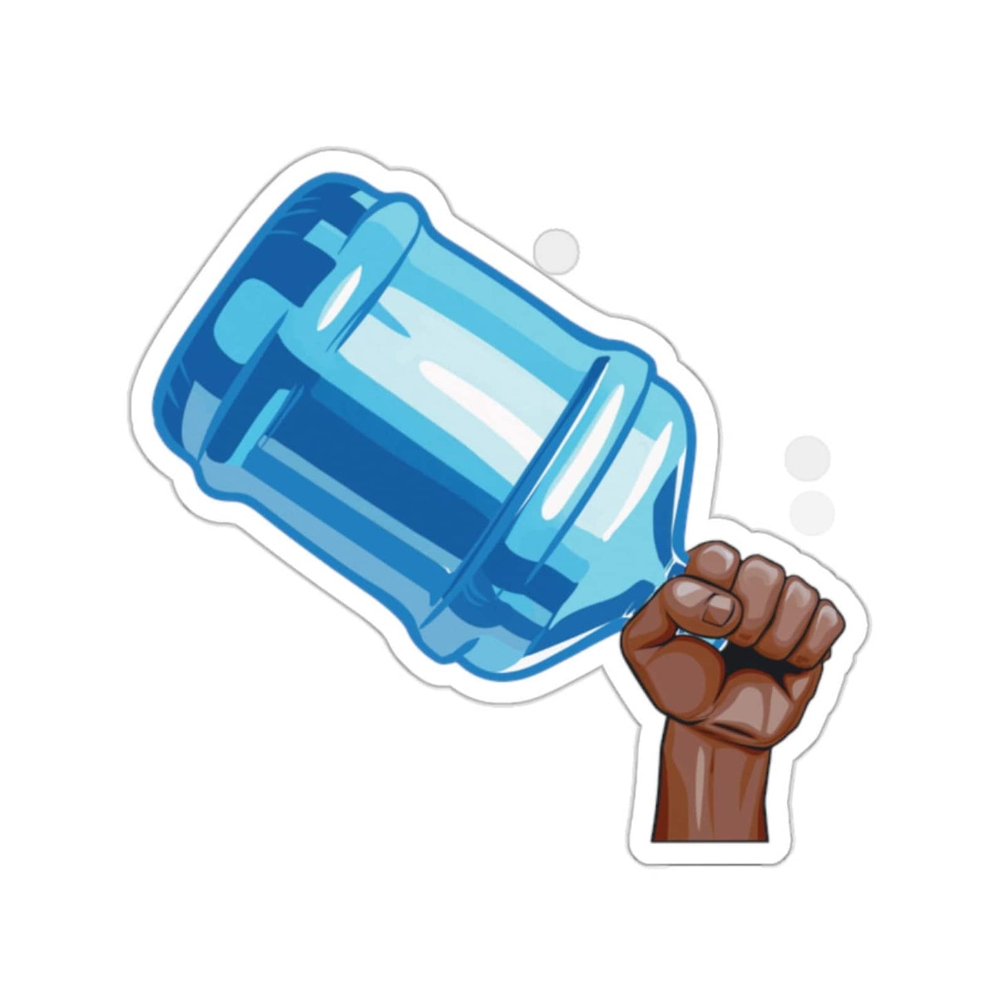 Water Jug Sticker Bonks of Justice Social Activism Sticker Jug of Justice Sticker Sticker Protest Sticker This Machine Bonks Fascists Trending