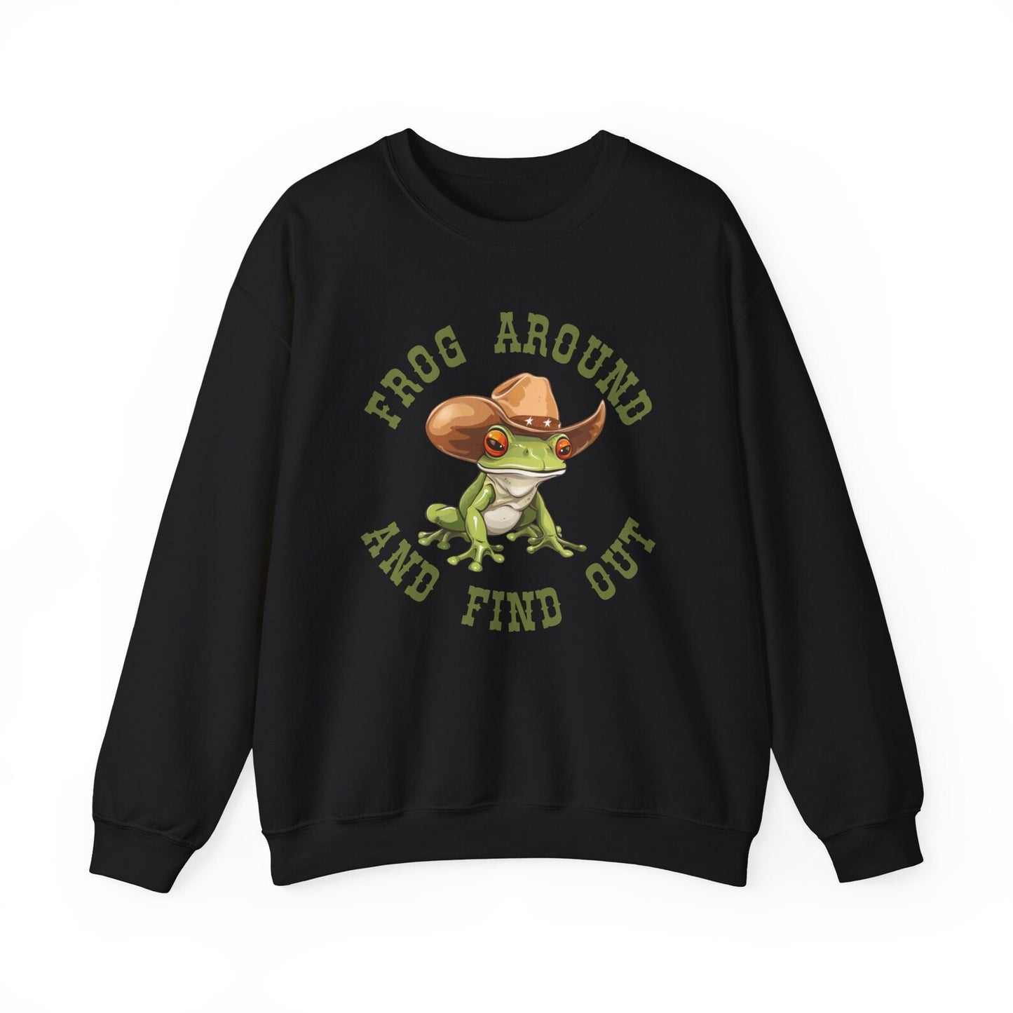 Gildan 18000 Black Sweater Sweatshirt