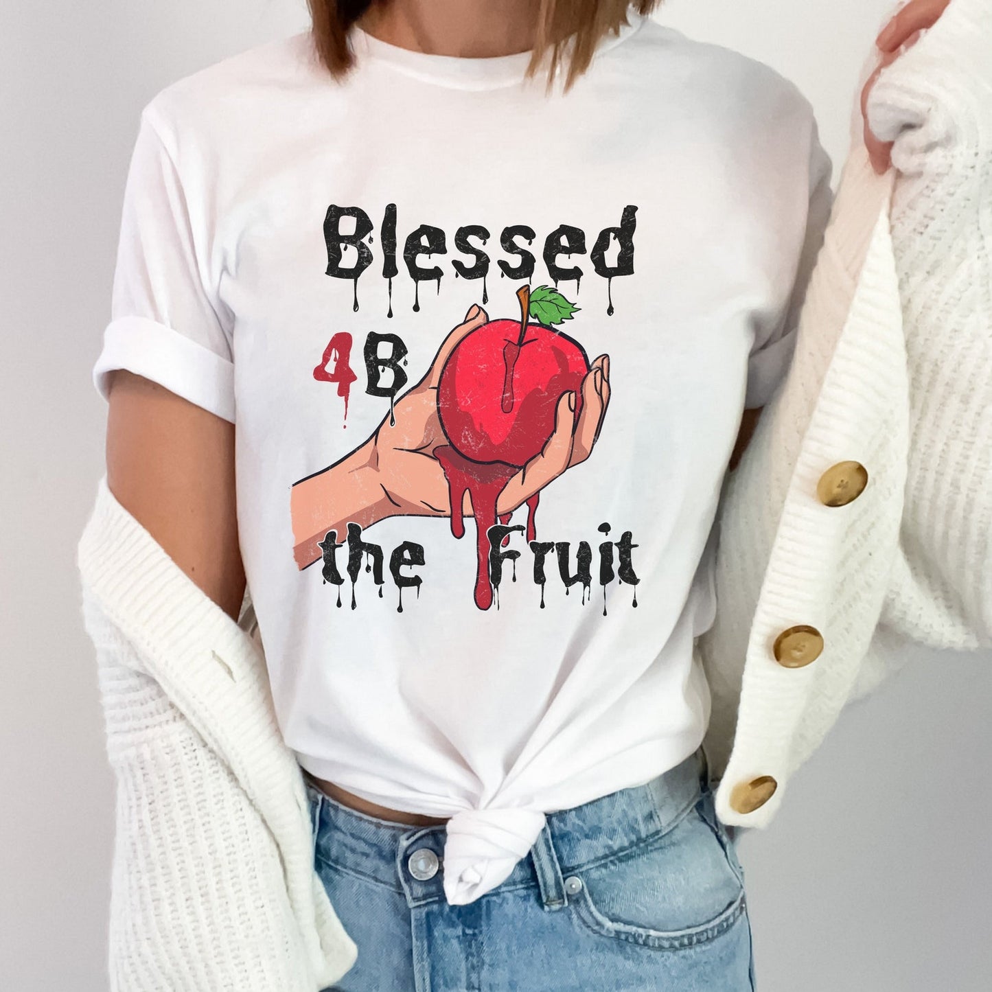 Blessed 4B The Fruit Shirt 4B Movement Shirt Feminist TShirt Feminist Movement F The Patriarchy Shirt Womens Rights TShirt I Choose The Bear white