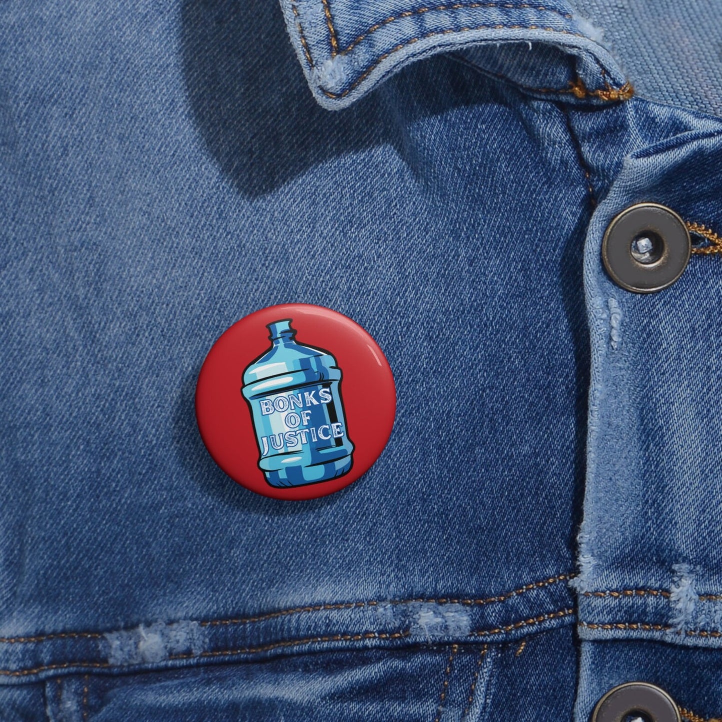 Bonks of Justice Pin Button Jug of Justice Pin Antifascism Pin Fight Fascism Button Protest Freedom Pin Fight Injustices Bonk the Police