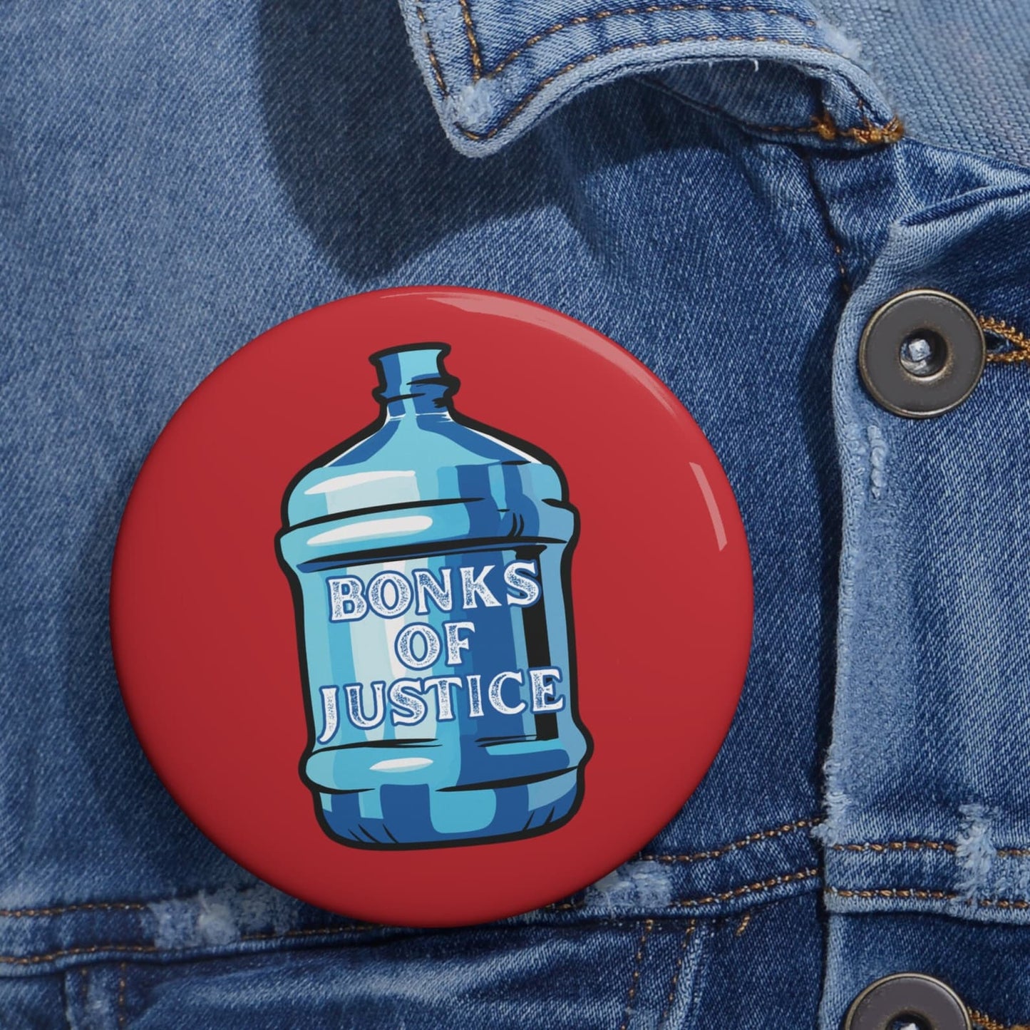 Bonks of Justice Pin Button Jug of Justice Pin Antifascism Pin Fight Fascism Button Protest Freedom Pin Fight Injustices Bonk the Police