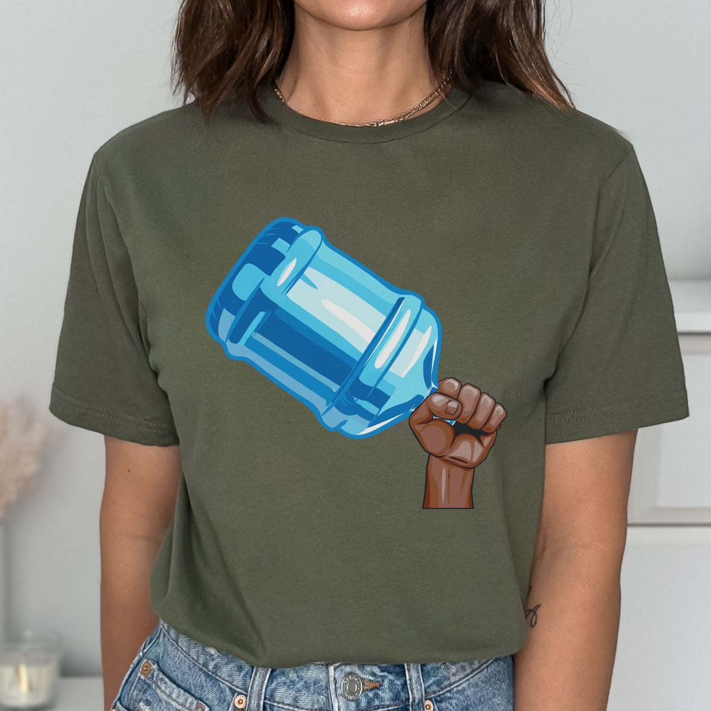 Water Jug Shirt Bonks of Justice Shirt Protest TShirt Freedom Bonks Tee Bonk the Police T-Shirt Fight Fascism Shirt College Protest Activism