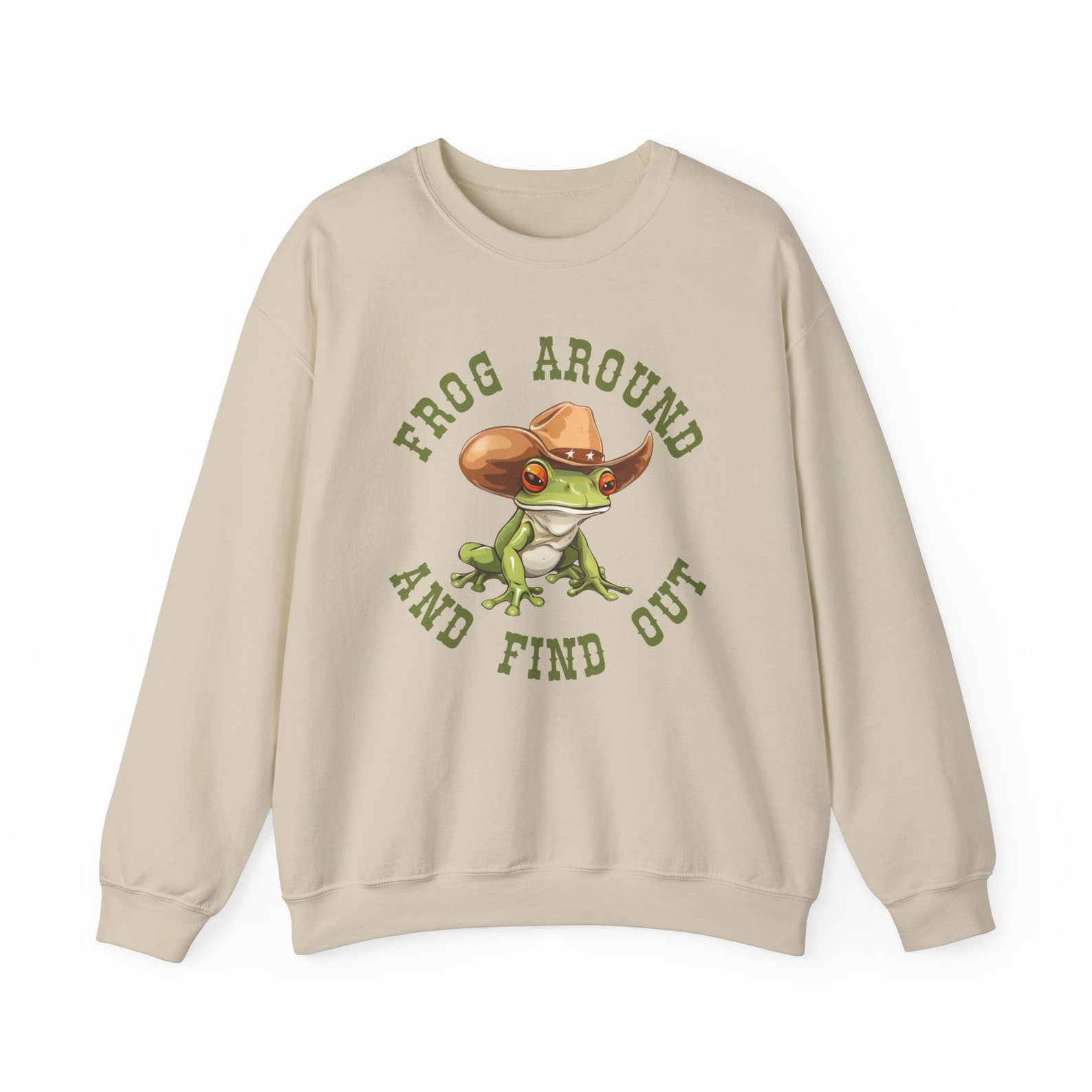 Gildan 18000 Sand Sweater Sweatshirt
