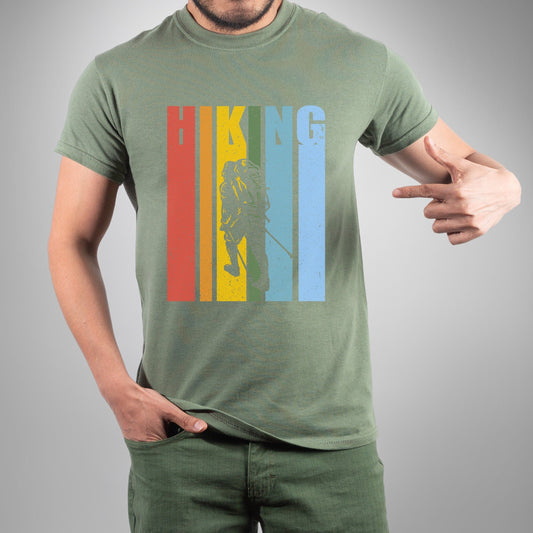 Hiking Shirt Men, Mountain TShirt, Adventure T-Shirt, Camping Shirts, Hiker Shirts, Nature Lover Shirt, Camping Gift, Vacation Shirt, Hiking