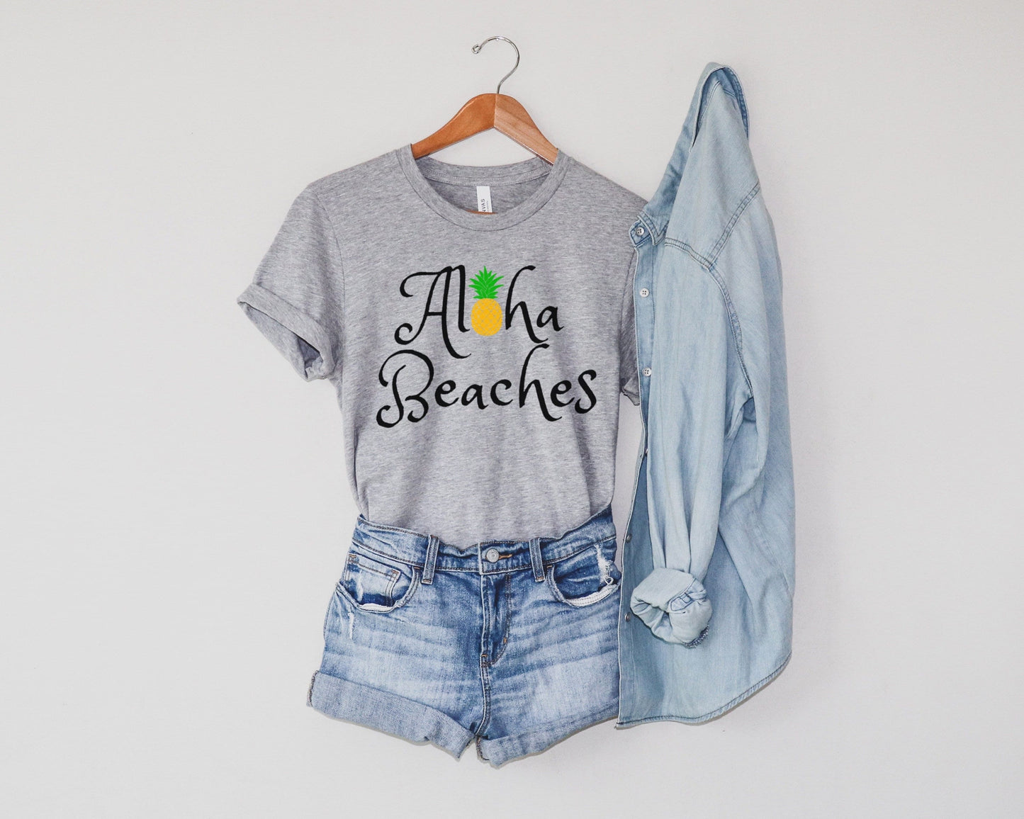 Aloha Beaches Shirt, Beach Lover TShirt, Beaches Bachelorette T-Shirt, Aloha Party Tee, Aloha Bachelorette Shirt, Summer Womens Tops and Tee