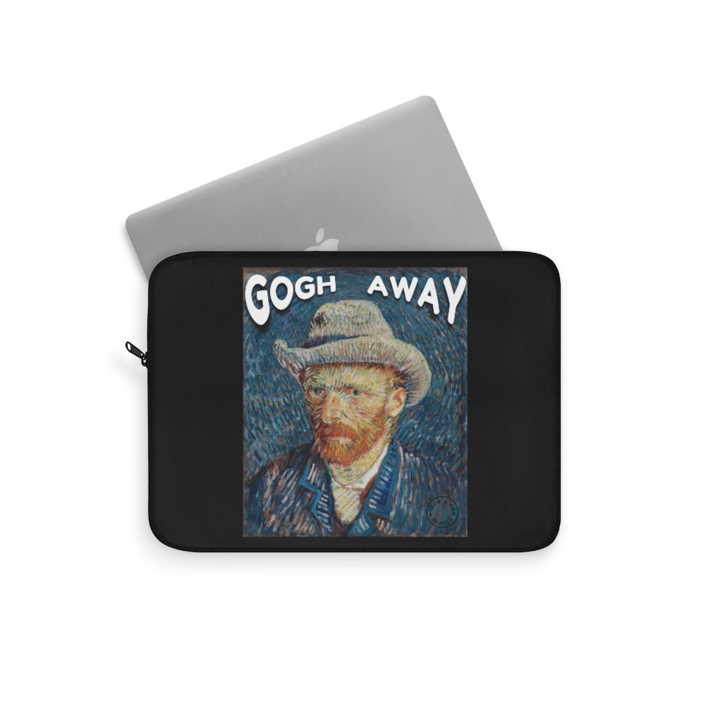 Funny Art Nerd Laptop Sleeve, Funny Vincent Van Gogh Laptop Sleeve, Vincent Van Gogh Laptop Case, Art Teacher Gift, Art Nerd Laptop Sleeve