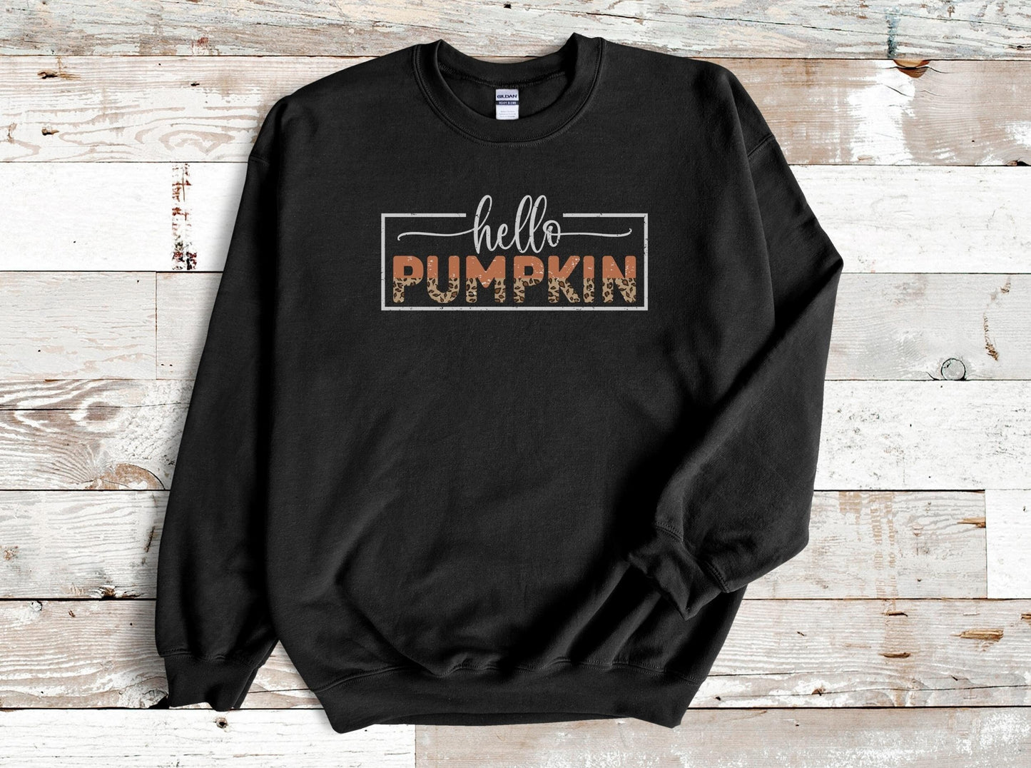 Hello Pumpkin Crewneck Sweater, Fall Halloween Crewneck Sweatshirt, Autumn Unisex Sweatshirt, Halloween Sweatshirt, Thanksgiving Sweatshirt