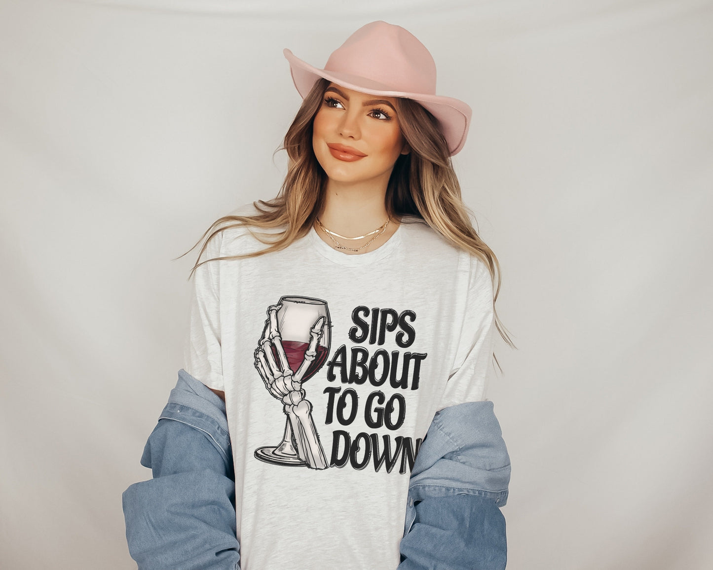 Sips About To Go Down Funny Skeleton Drinking Shirt, Witch Way To the Wine, Skeleton Drinking Shirt, Funny Wine Halloween Shirt, Wine Tee