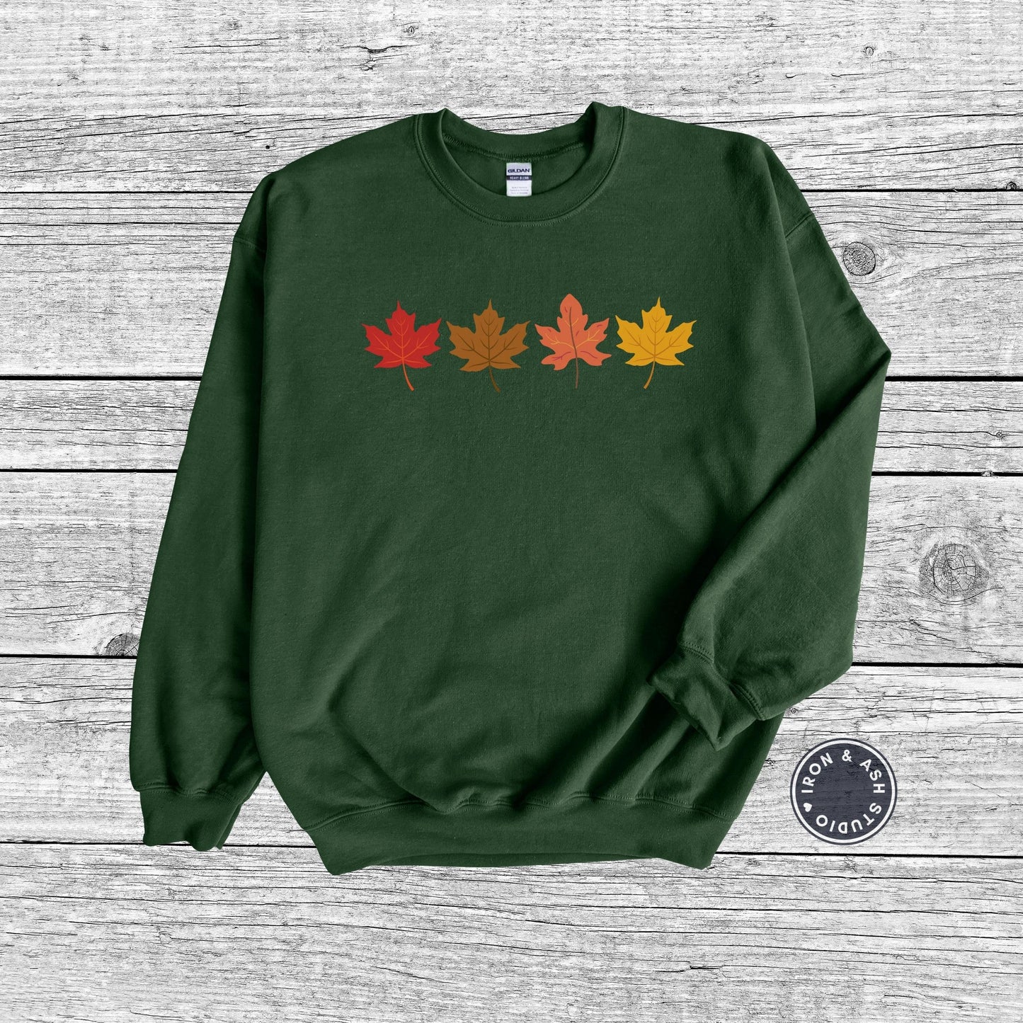 Fall Leaves Sweatshirt, Women's Fall Sweatshirt, Thanksgiving Outfit, Fall Themed Sweater, Fall Lover, Winter Sweatshirt, Fall Vibes Sweater