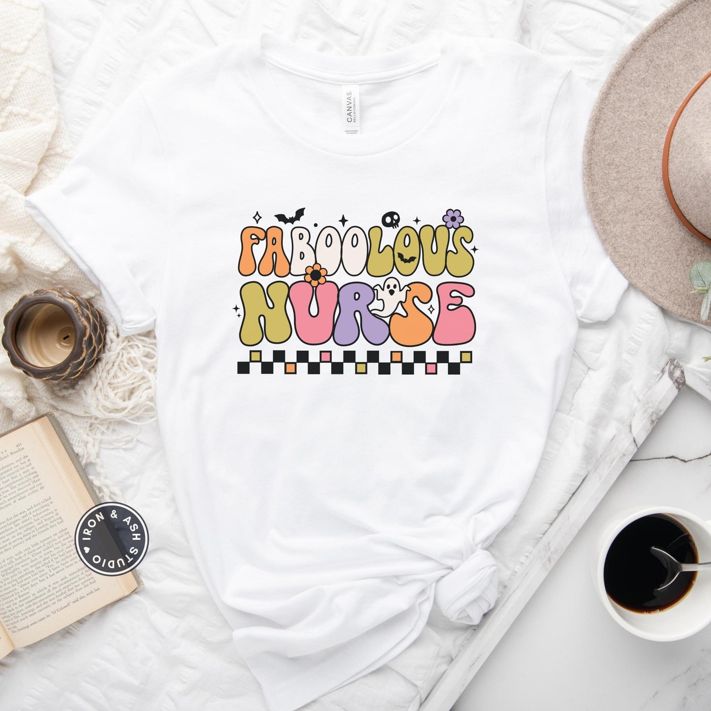 Faboolous Shirt, Nurse Halloween Shirt, Cute Ghost, Nurse Halloween, Peds Nurse Halloween Shirt, Labor Nurse, PEDI Nurse, Fall Nurse Shirt