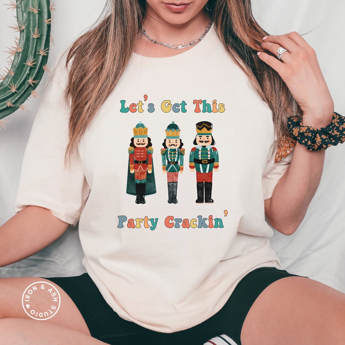 Funny Christmas TShirt, Nutcracker Shirt, Ugly Christmas Tee, Retro Christmas Tee, Nutcracker TShirt, Womens Cute Christmas Xmas Crewneck