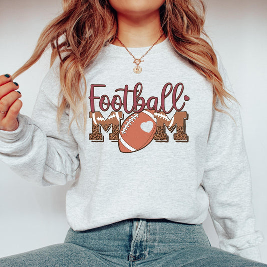 Retro Football Mom Sweatshirt Game Day Sweatshirt Game Day Vibes Football Mama Sweater College Football Mom Crewneck Sunday Football Sweater