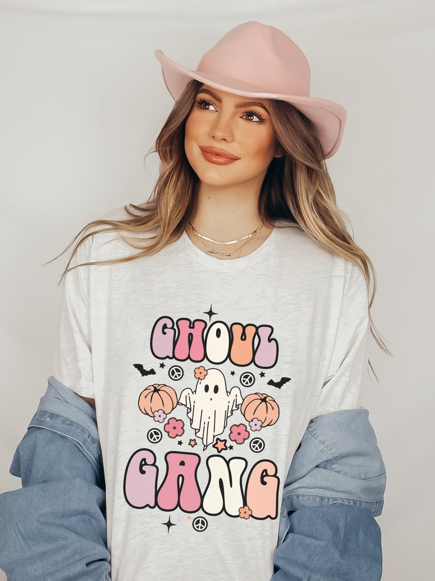 Ghoul Gang Shirt, Retro Halloween T Shirt, Halloween Party Top, Matching Halloween Shirt, Halloween Ghost, Cute Ghost Shirt, Spooky Vibes