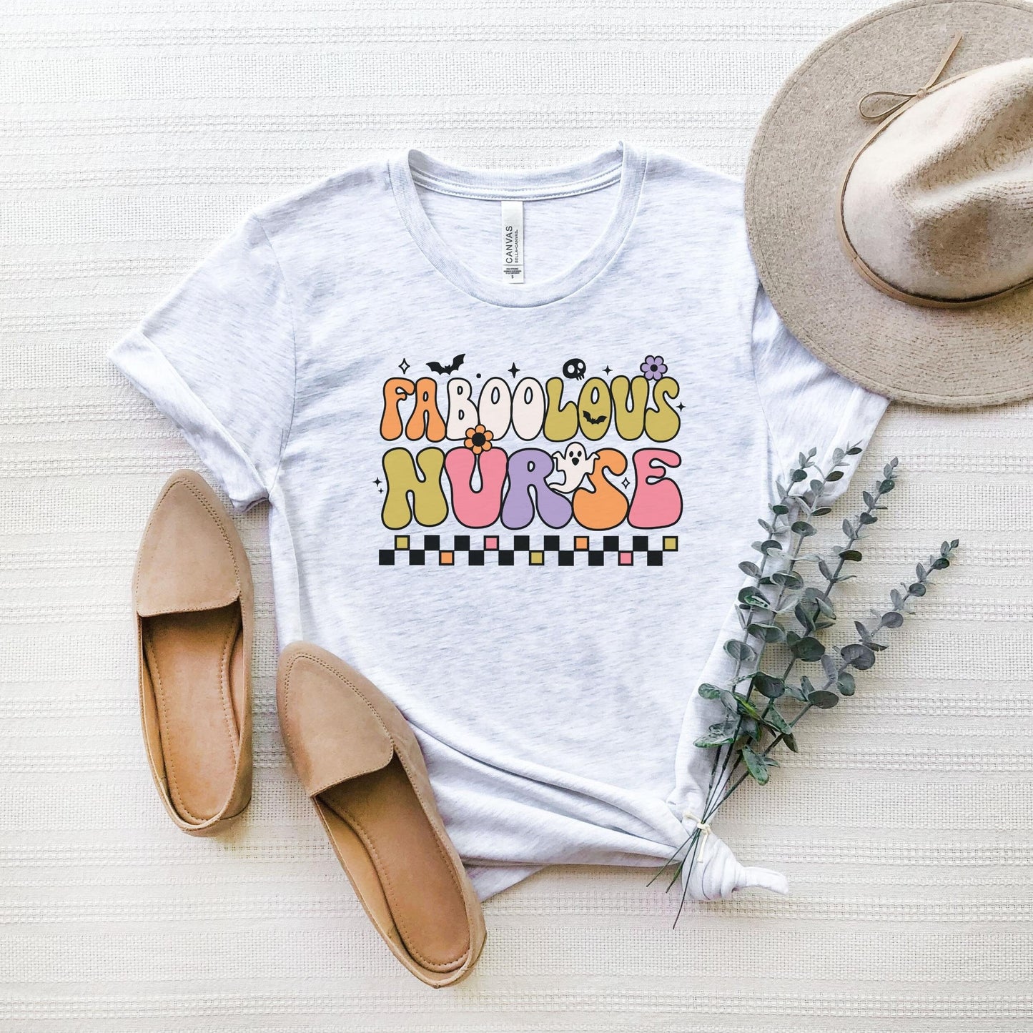 Faboolous Shirt, Nurse Halloween Shirt, Cute Ghost, Nurse Halloween, Peds Nurse Halloween Shirt, Labor Nurse, PEDI Nurse, Fall Nurse Shirt