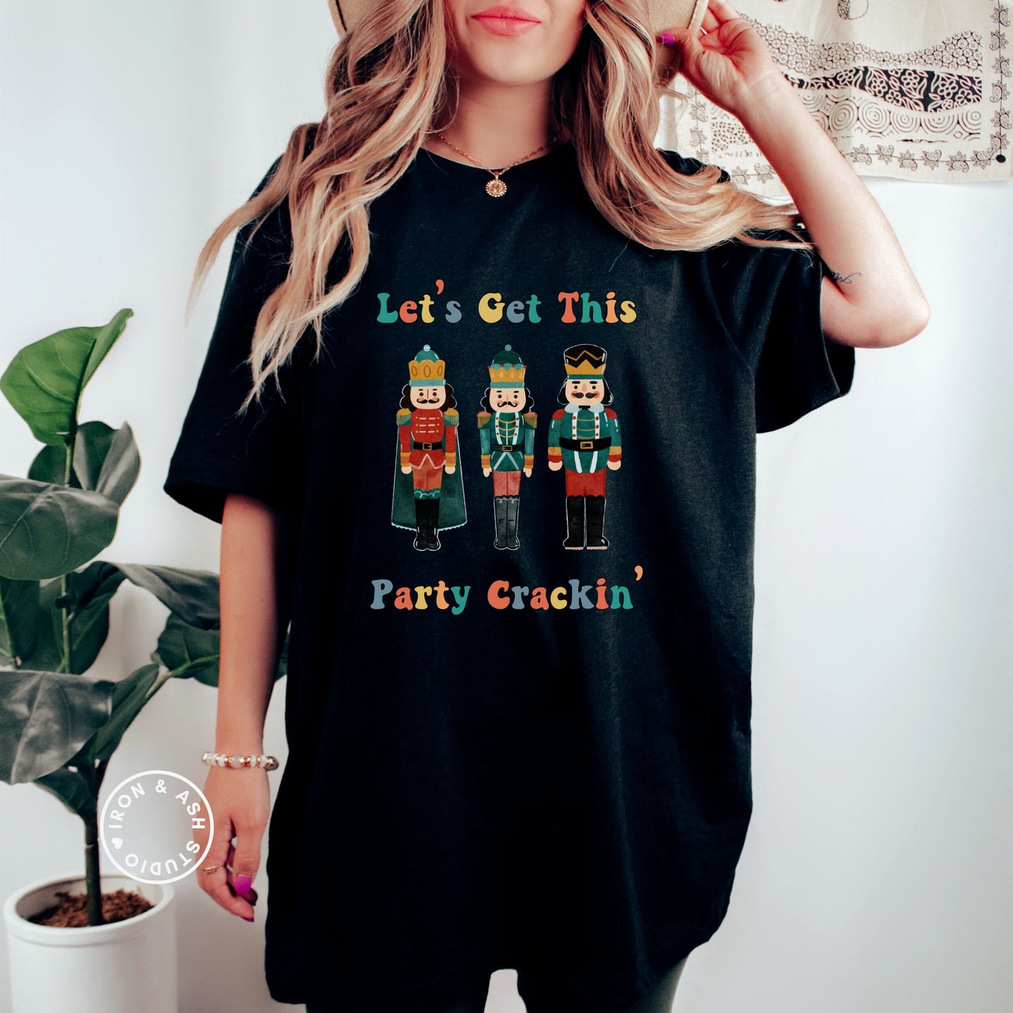 Funny Christmas TShirt, Nutcracker Shirt, Ugly Christmas Tee, Retro Christmas Tee, Nutcracker TShirt, Womens Cute Christmas Xmas Crewneck
