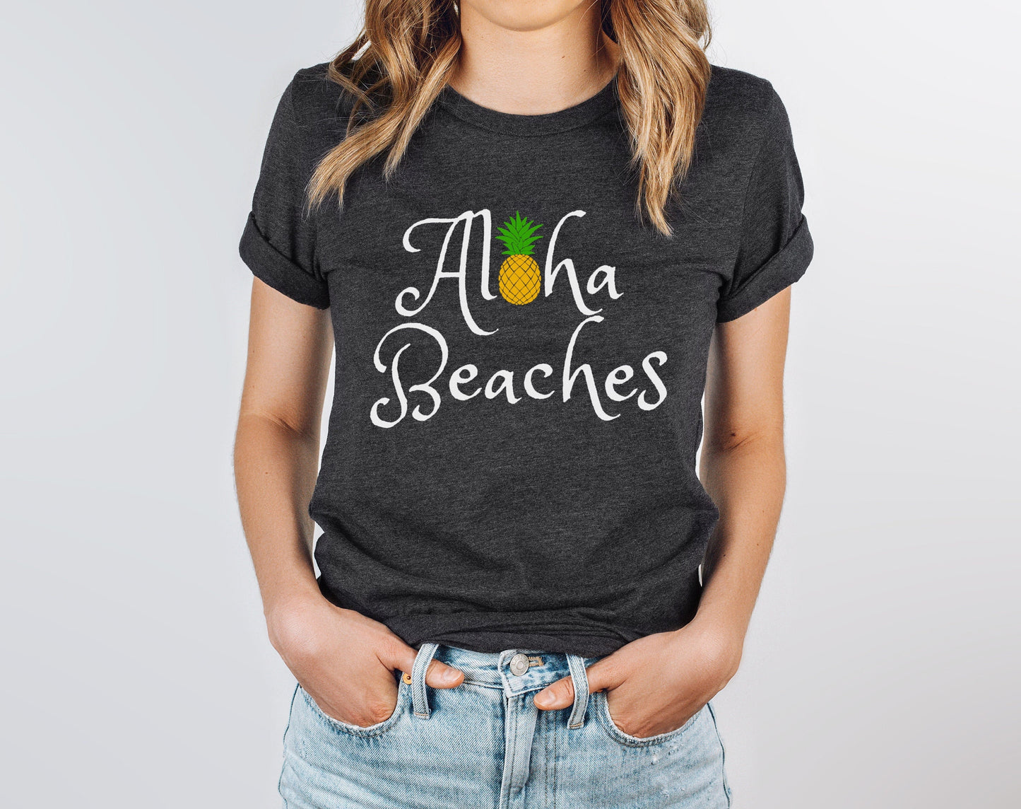 Aloha Beaches Shirt, Beach Lover TShirt, Beaches Bachelorette T-Shirt, Aloha Party Tee, Aloha Bachelorette Shirt, Summer Womens Tops and Tee