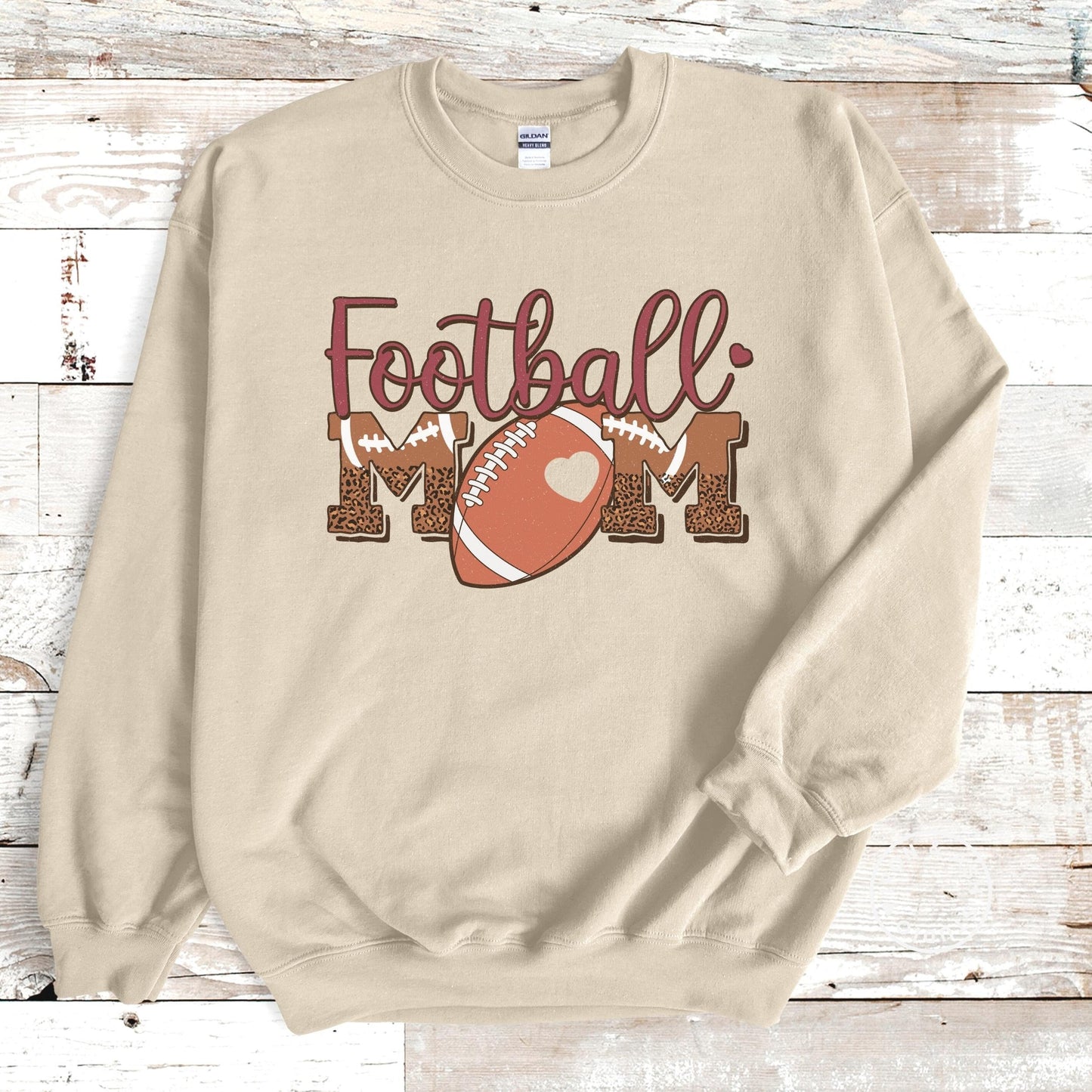 Retro Football Mom Sweatshirt Game Day Sweatshirt Game Day Vibes Football Mama Sweater College Football Mom Crewneck Sunday Football Sweater